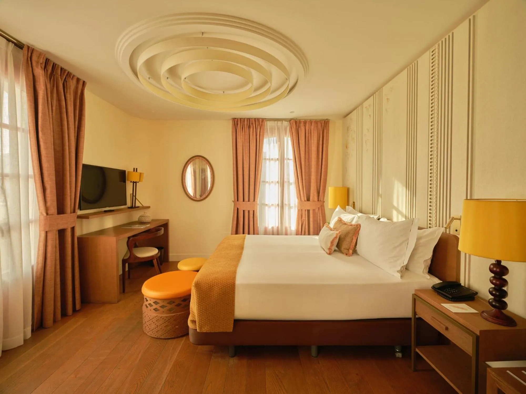 Bedroom, Bed in Hotel El Pilar Andalucia