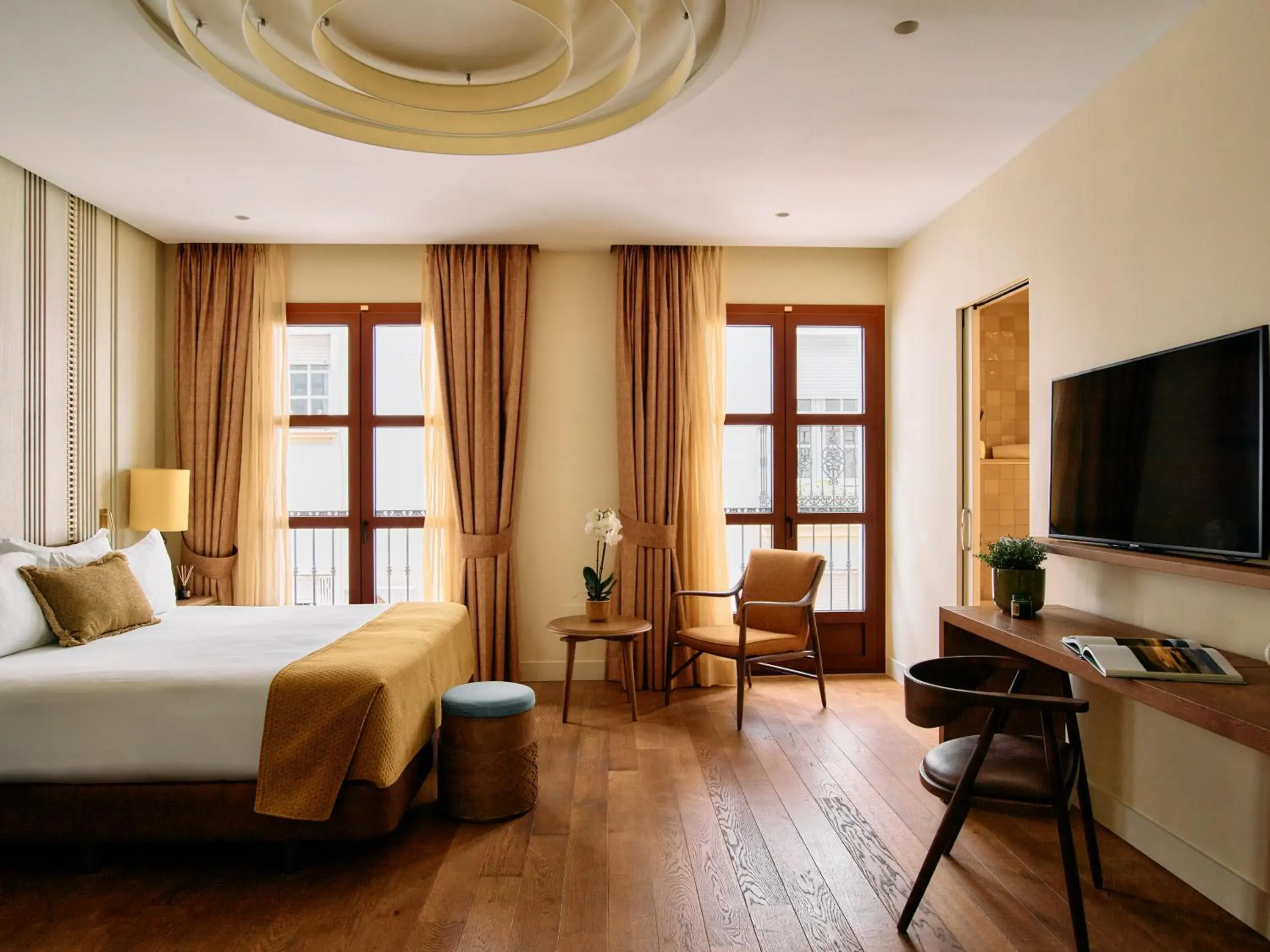 Bed in Hotel El Pilar Andalucia Bed in Hotel El Pilar Andalucia