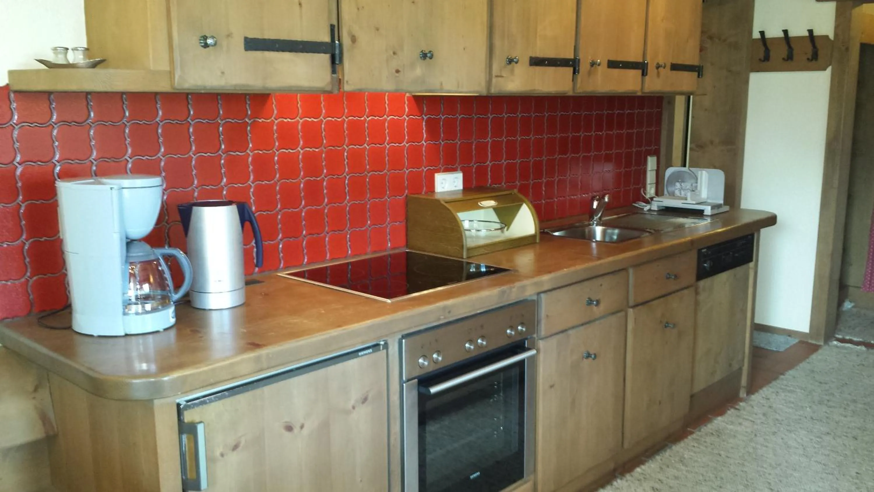 Kitchen or kitchenette in Haus Salzburg