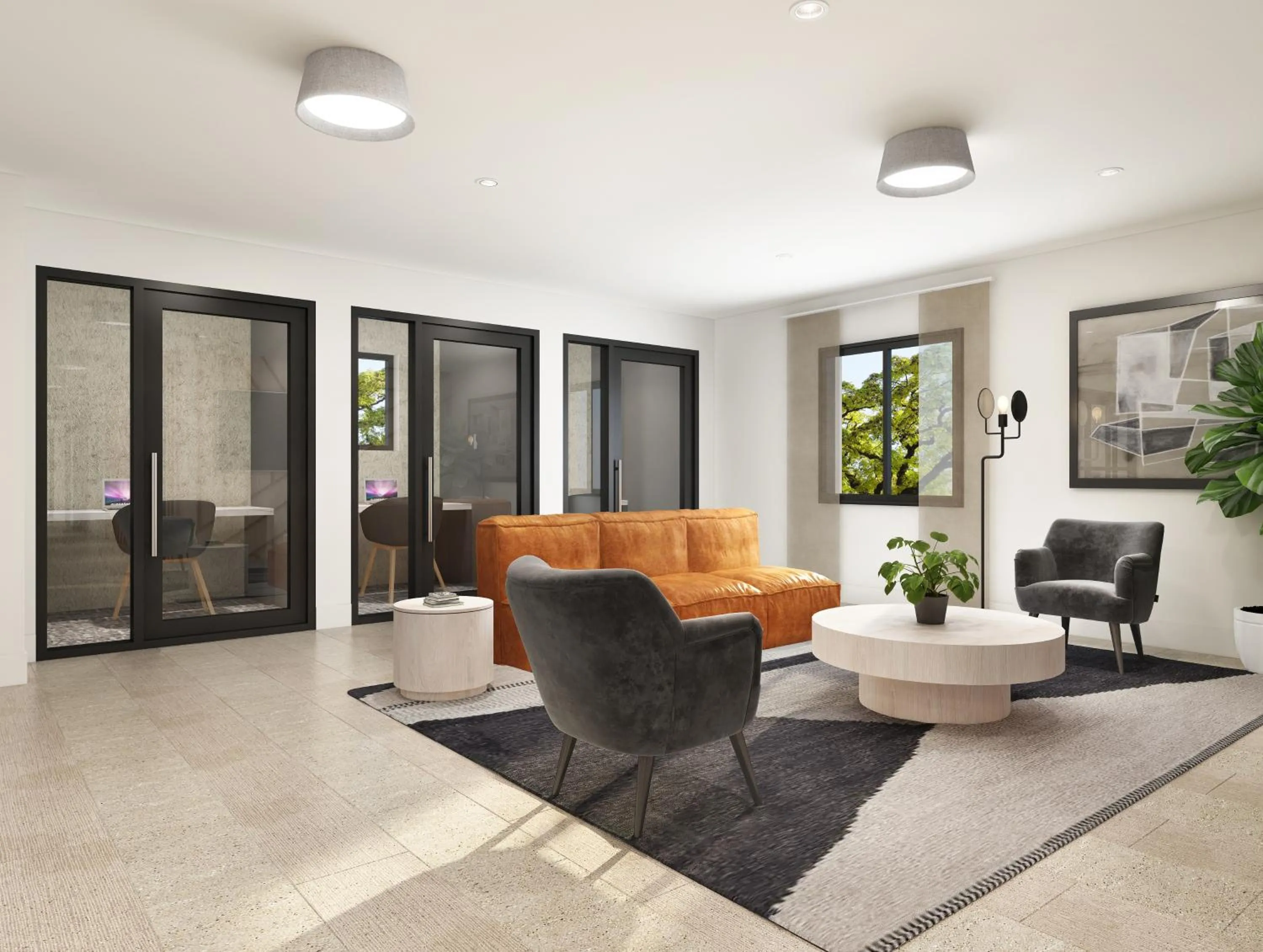 Lounge or bar in Residences at Solomon Pond