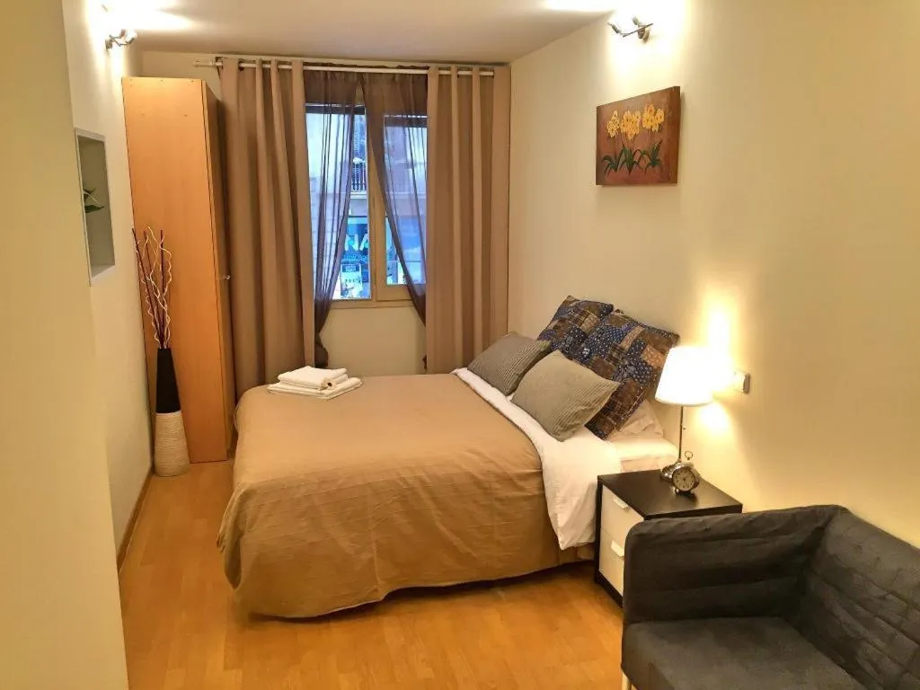 Bed in Guest House Barcelona Bruc