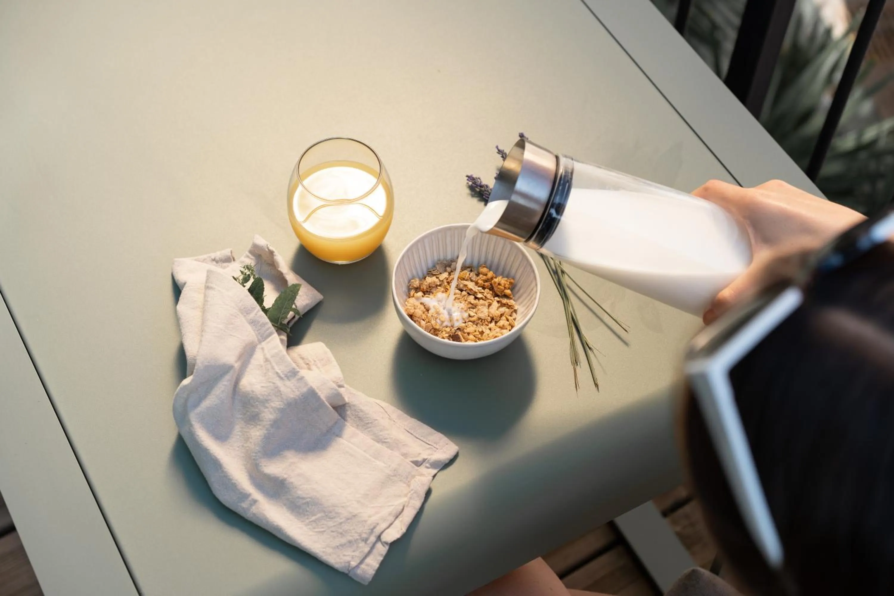 Breakfast in Le Victoria Boutique Hôtel