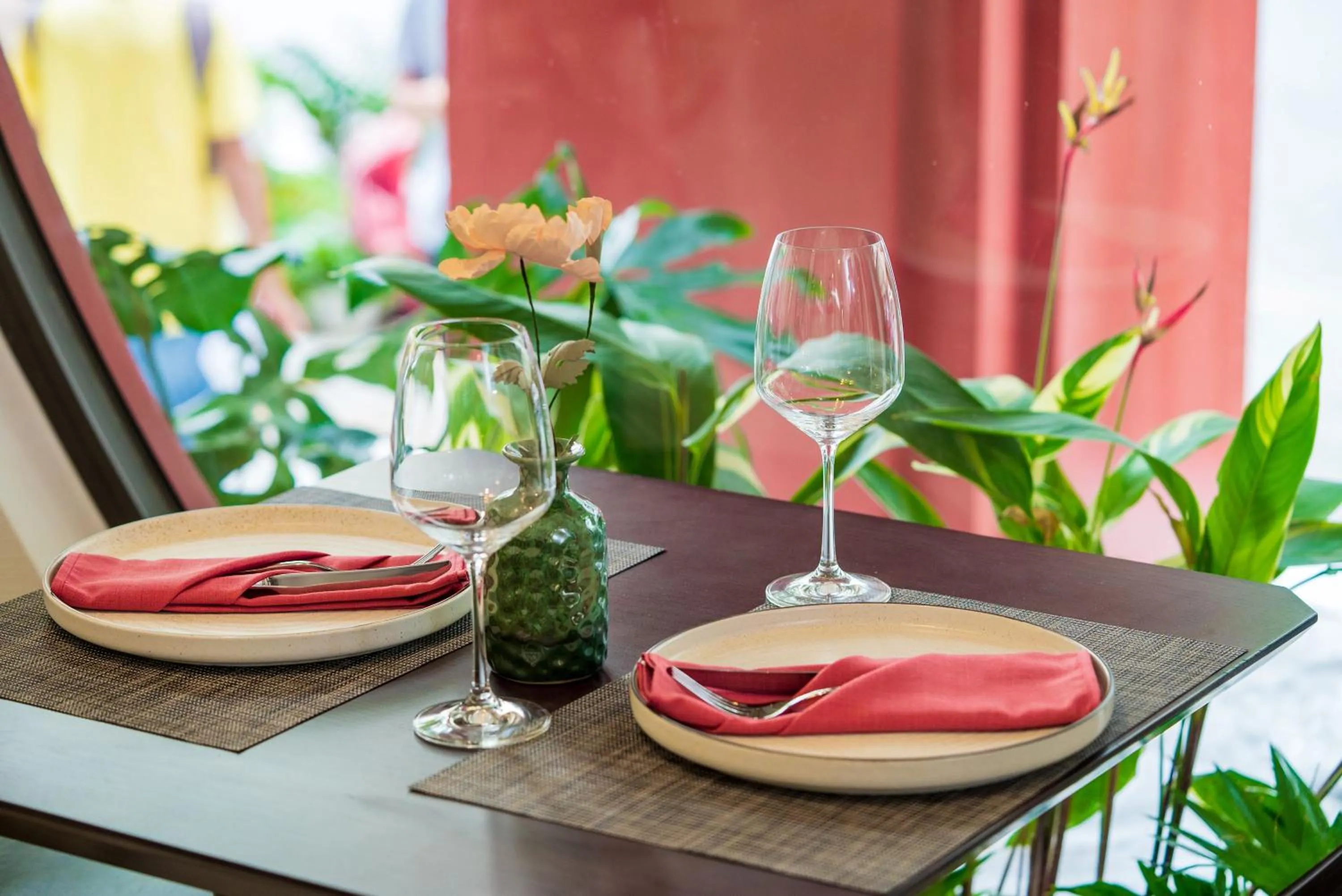 Dining area in Me Saigon Boutique Hotel