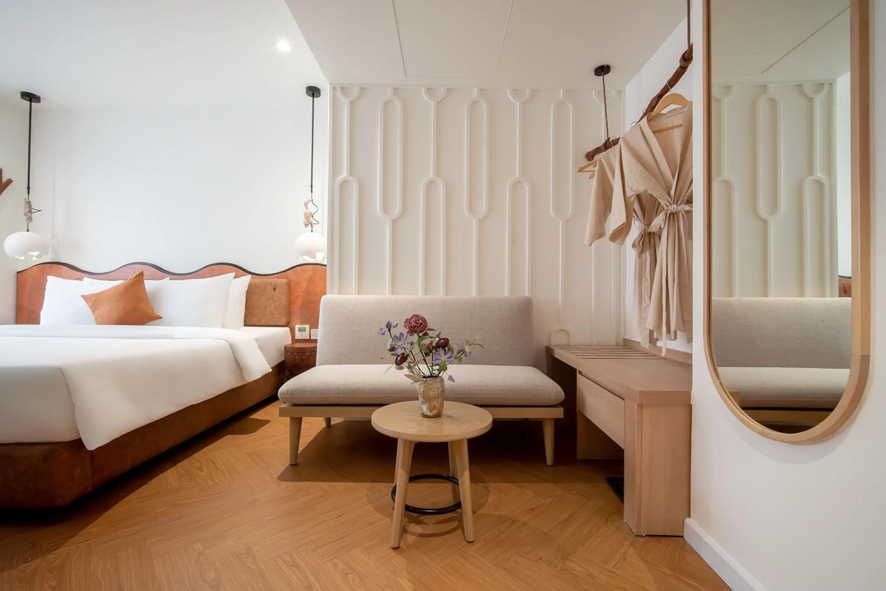 Bedroom, Bed in Me Saigon Boutique Hotel