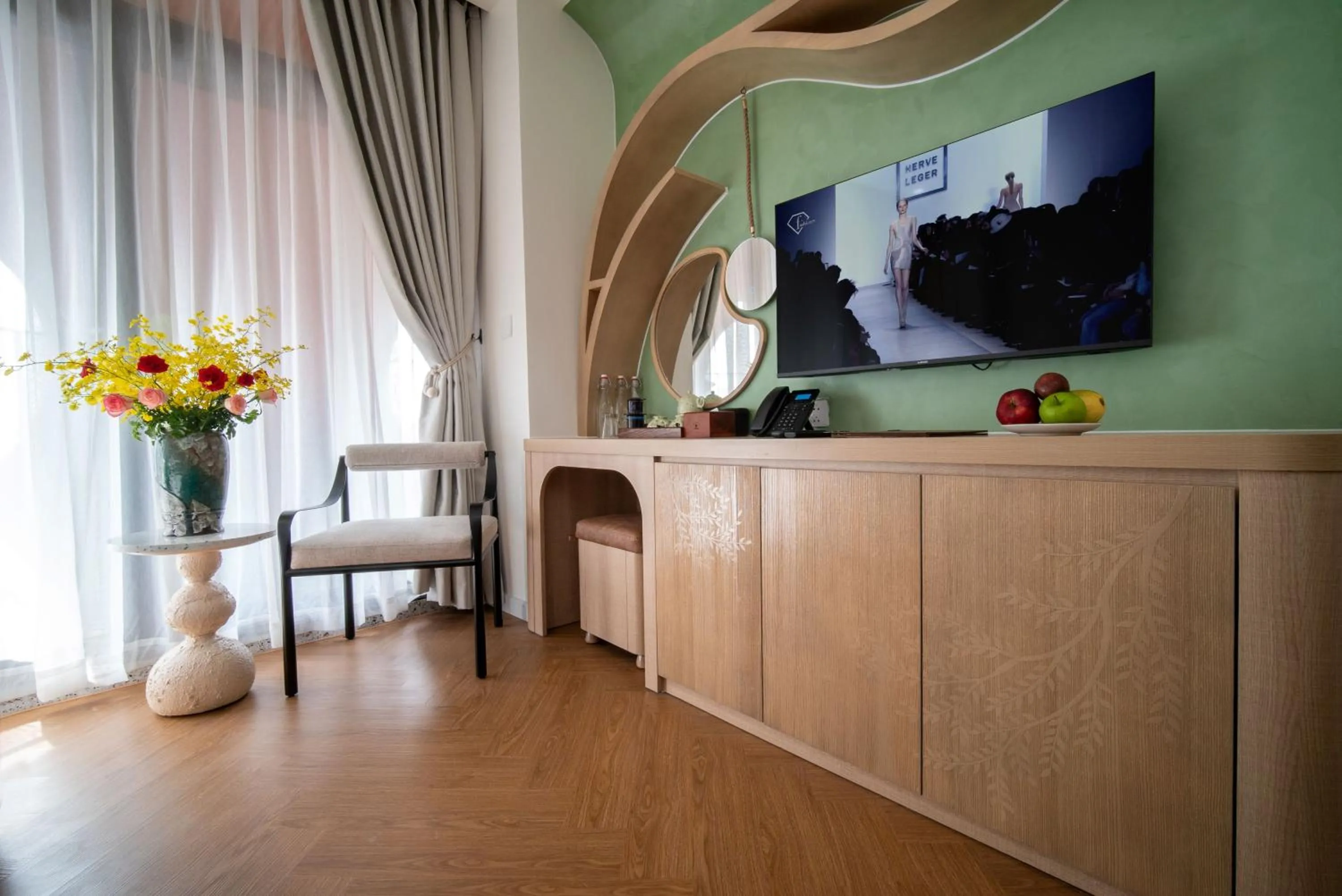 Living room in Me Saigon Boutique Hotel