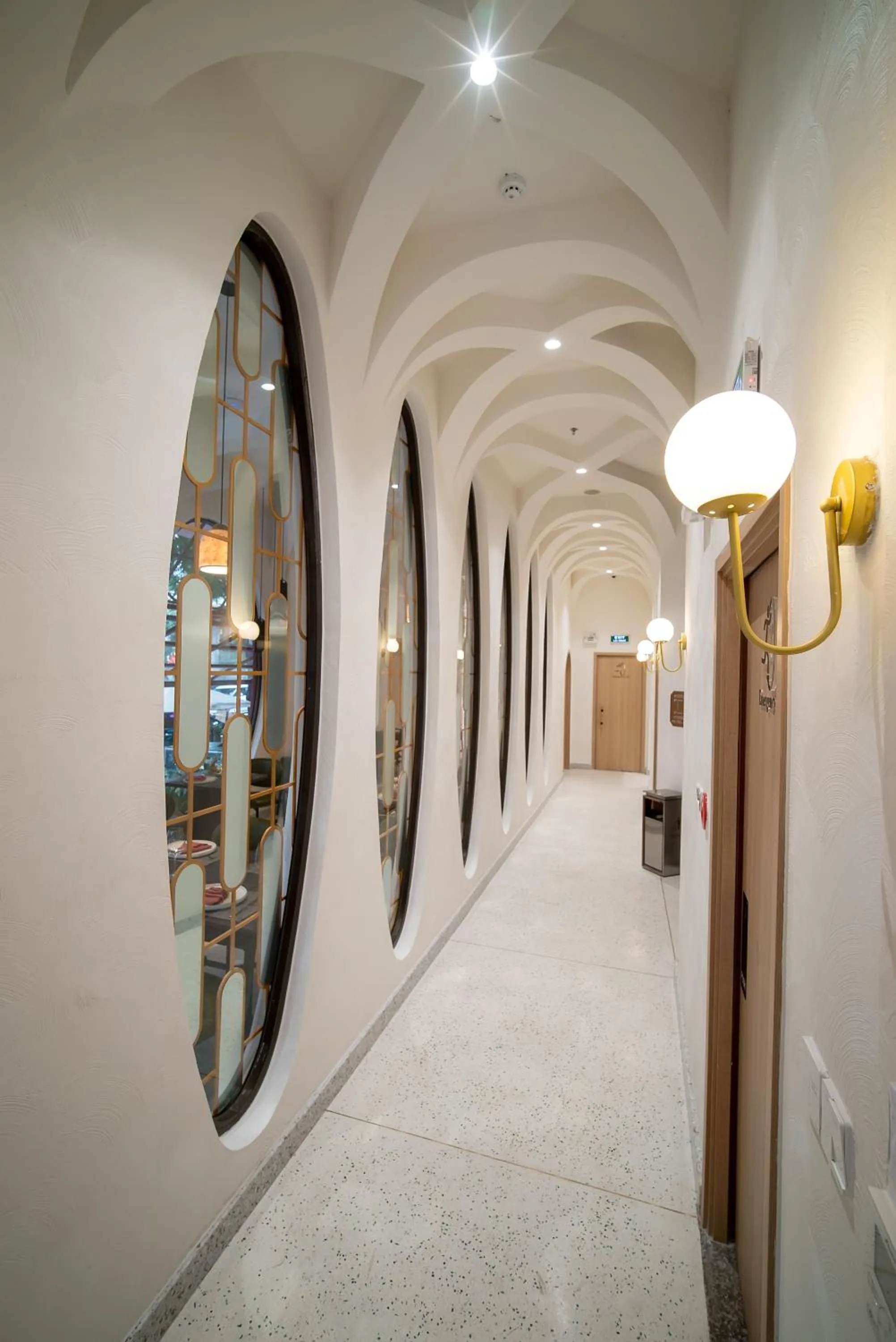 Property building in Me Saigon Boutique Hotel