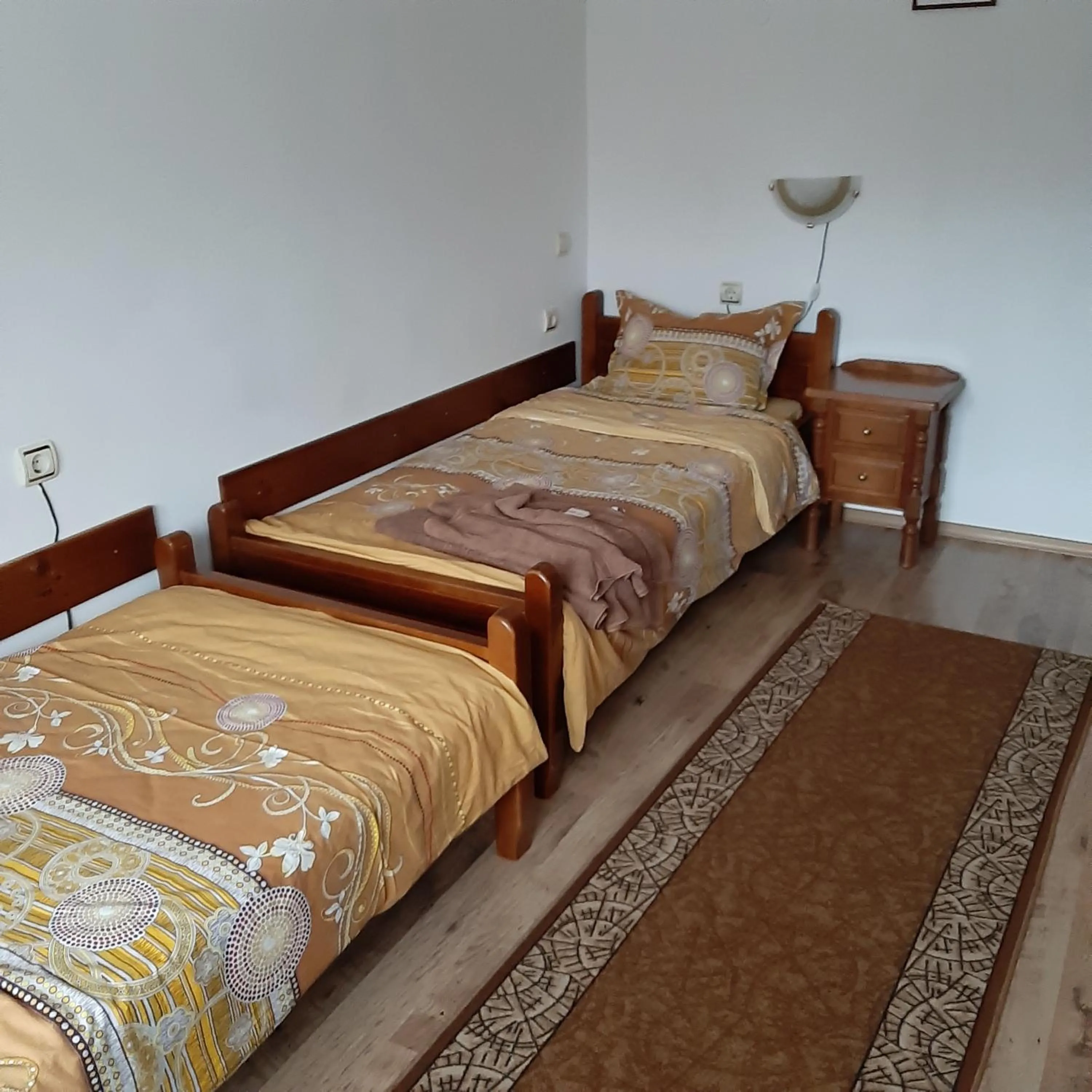 Bed in Hadji Georgi Hotel
