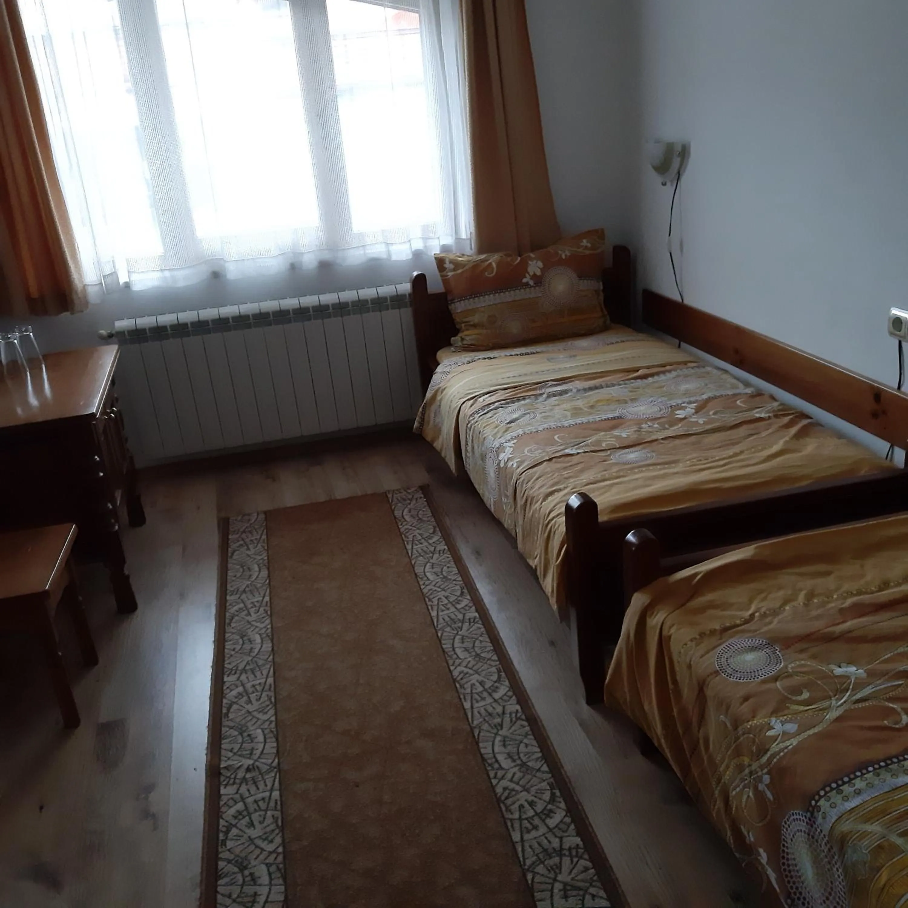 Bed in Hadji Georgi Hotel