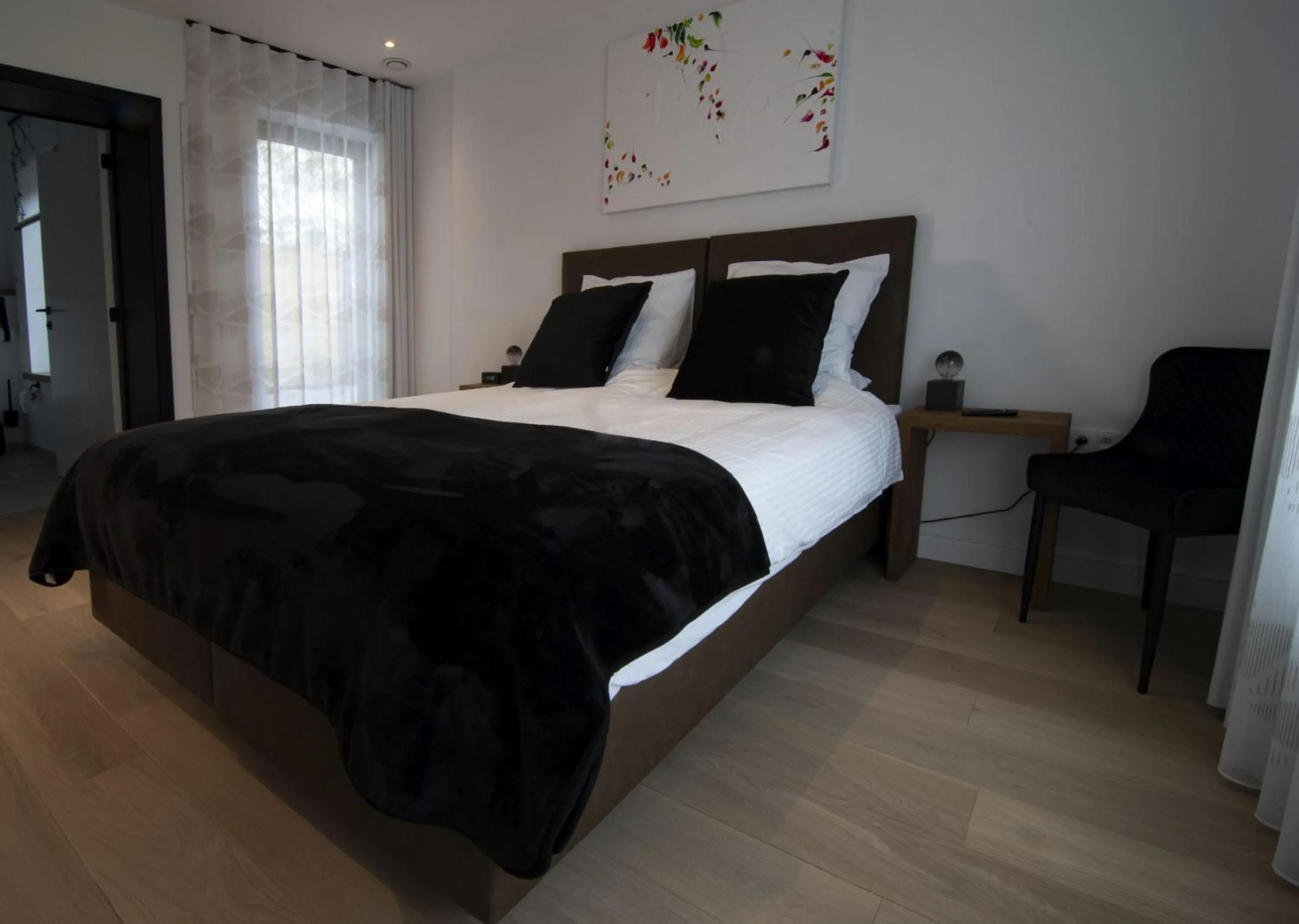 Bedroom, Bed in 't pure genot