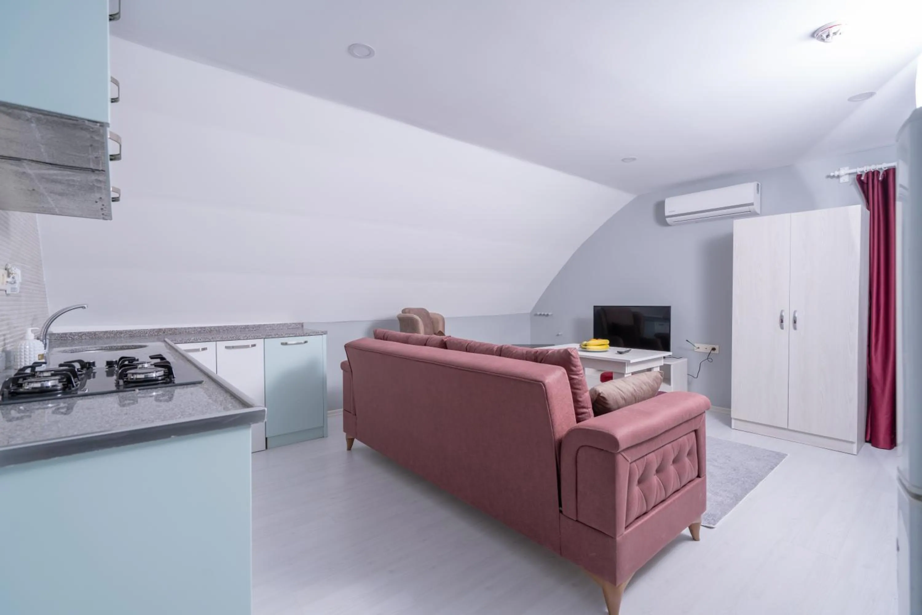 Living room, Bed in Home Mood Apart Hotel