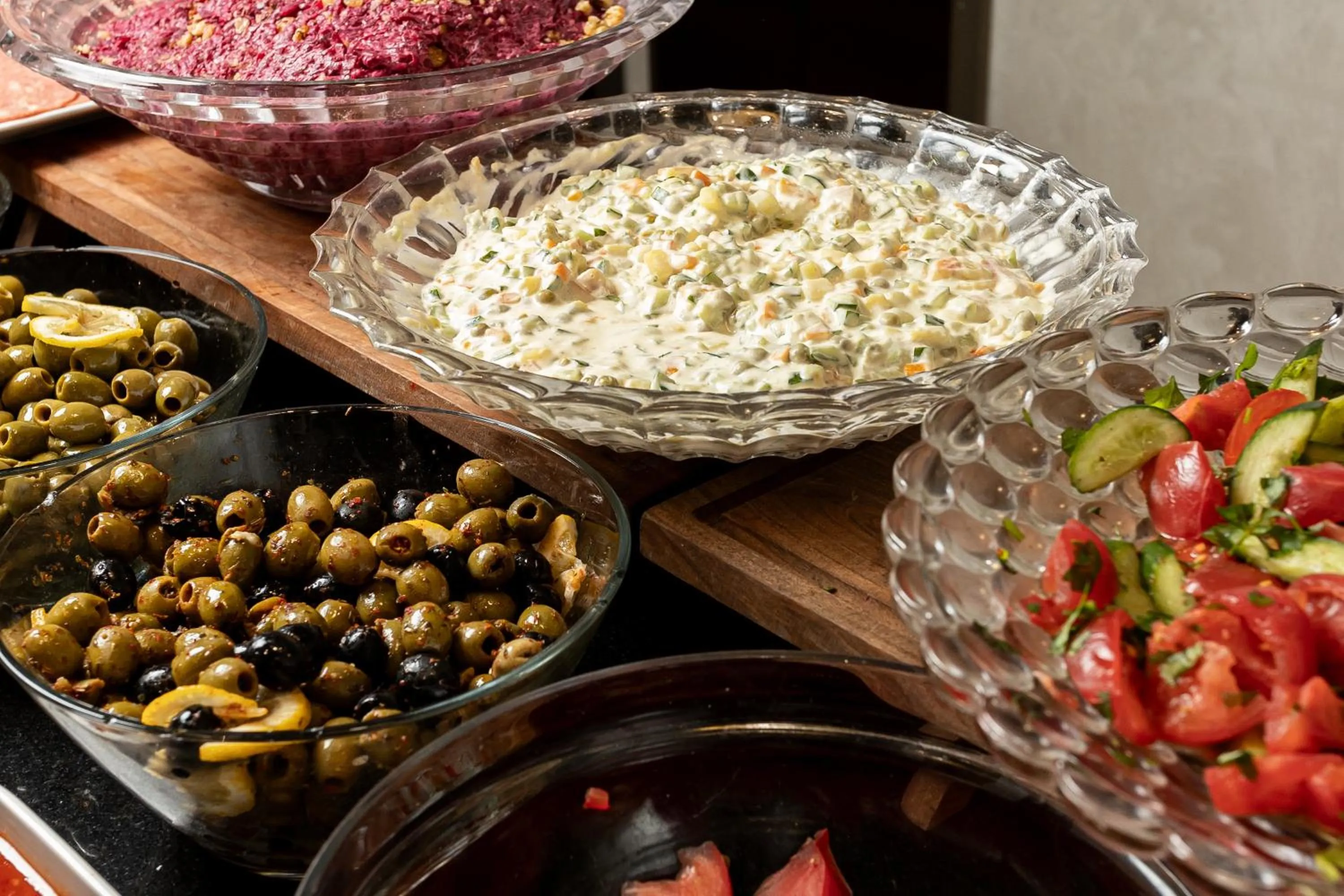 Buffet breakfast in Grand Midway Hotel