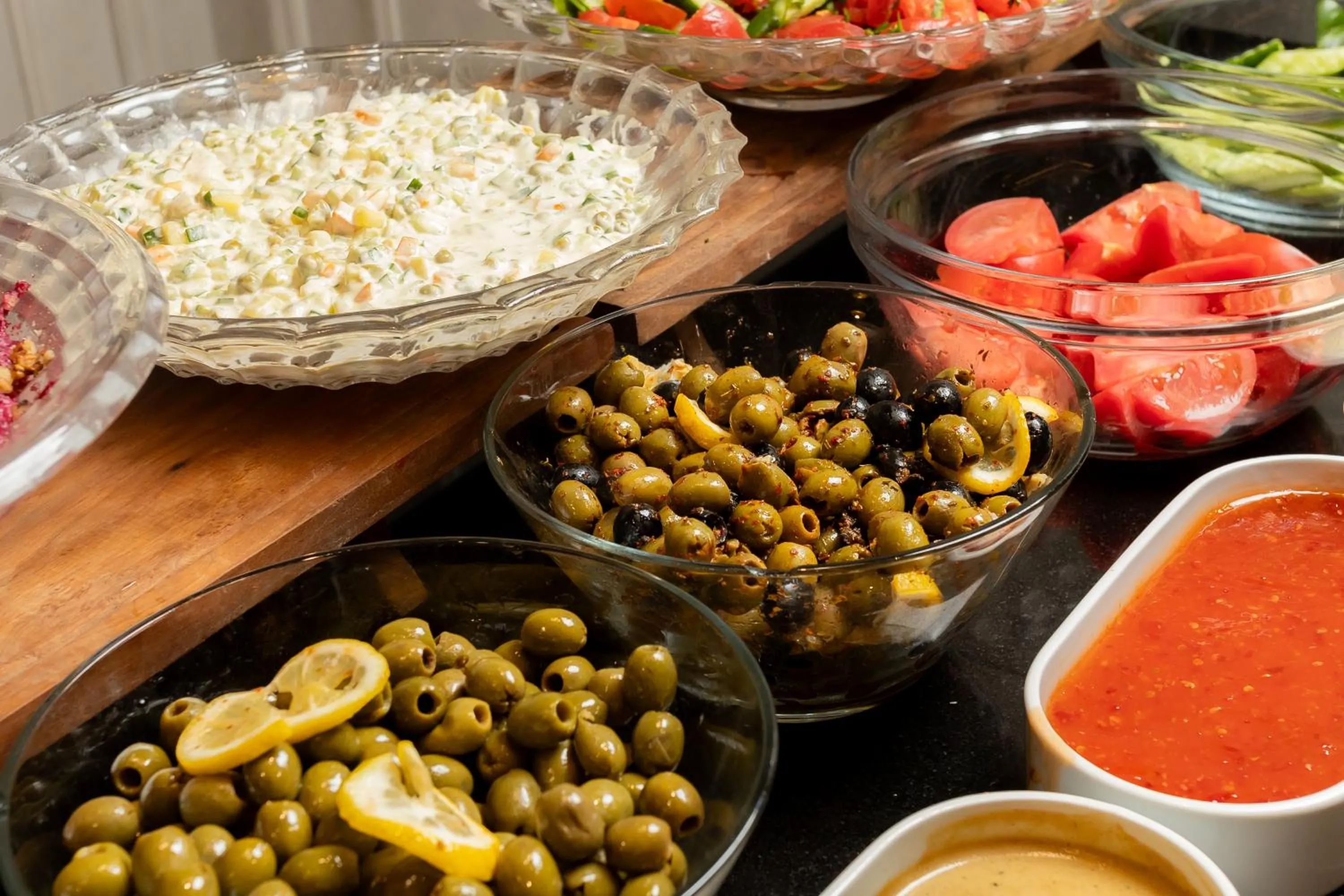 Buffet breakfast in Grand Midway Hotel