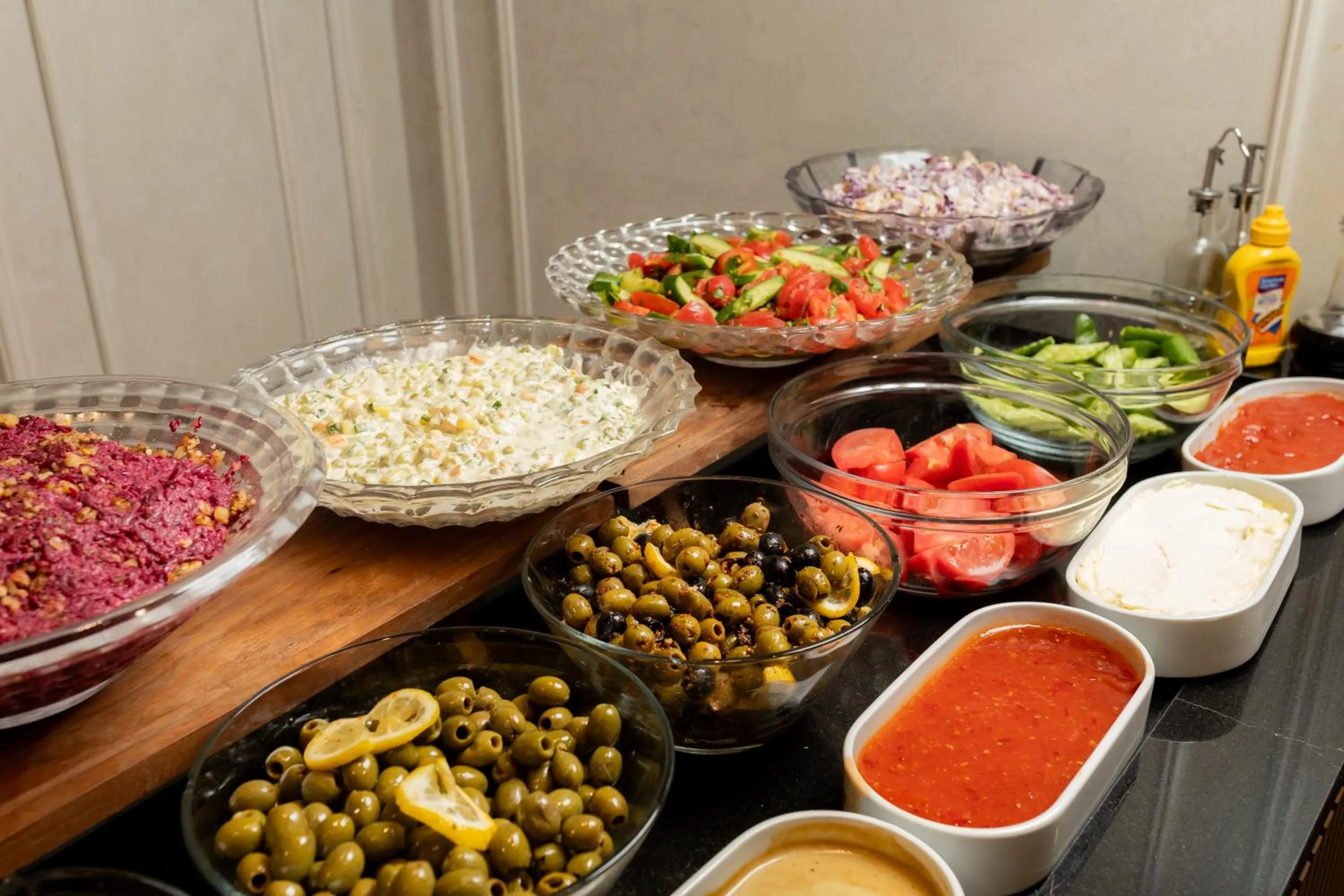 Buffet breakfast in Grand Midway Hotel