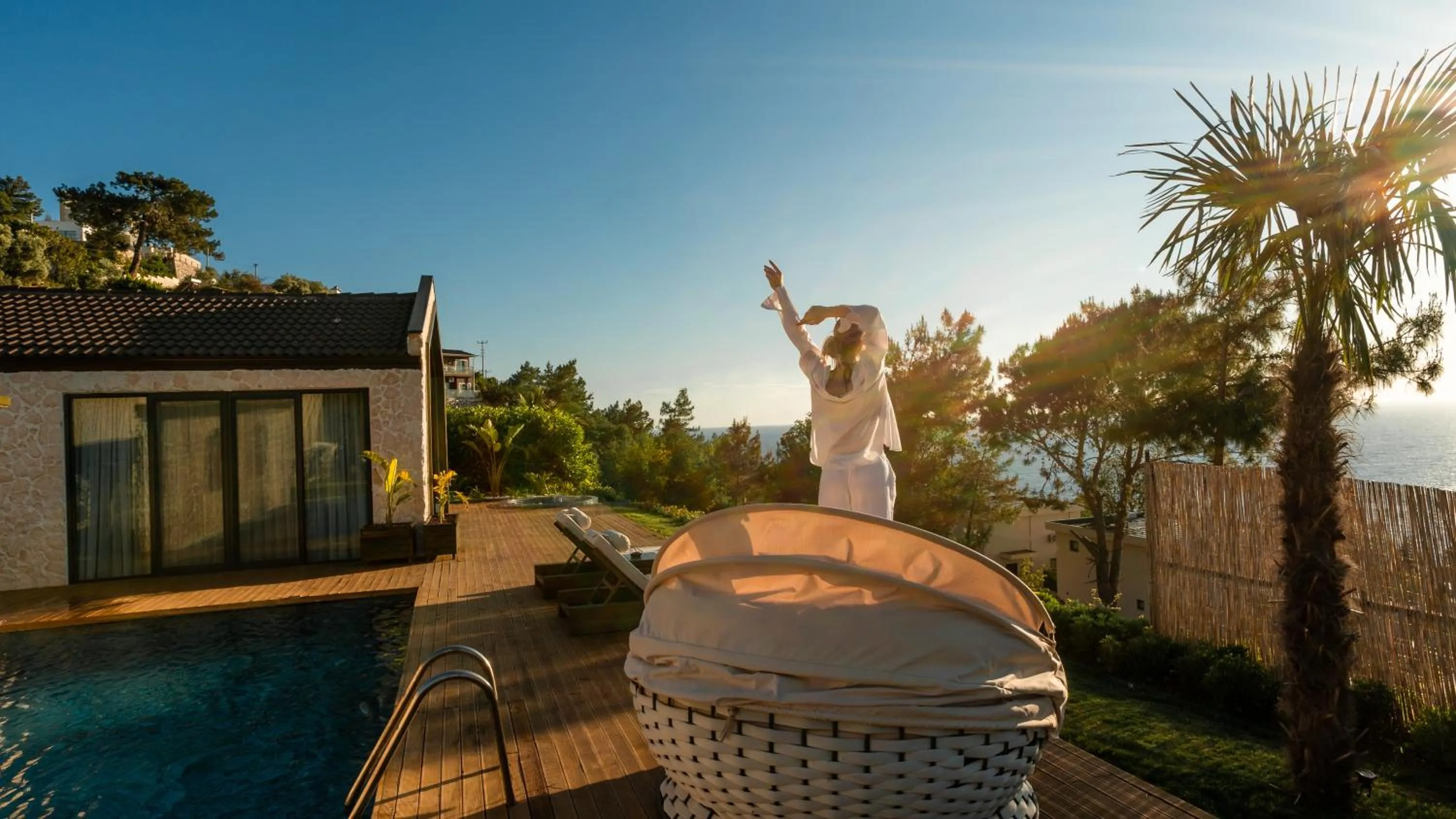 Garden view in Vista Del Amor Faralya