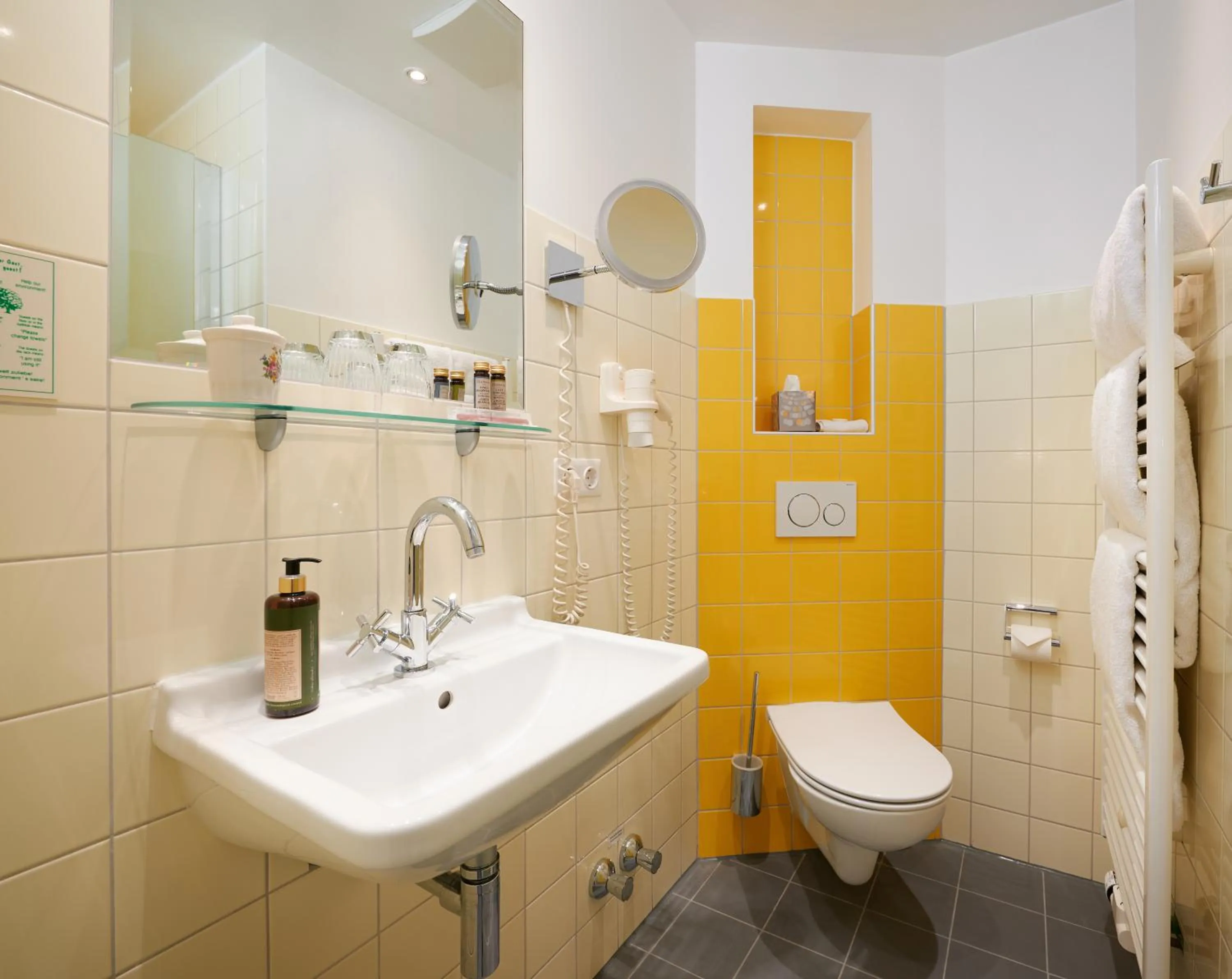 Shower in Design-Boutique Hotel Vosteen