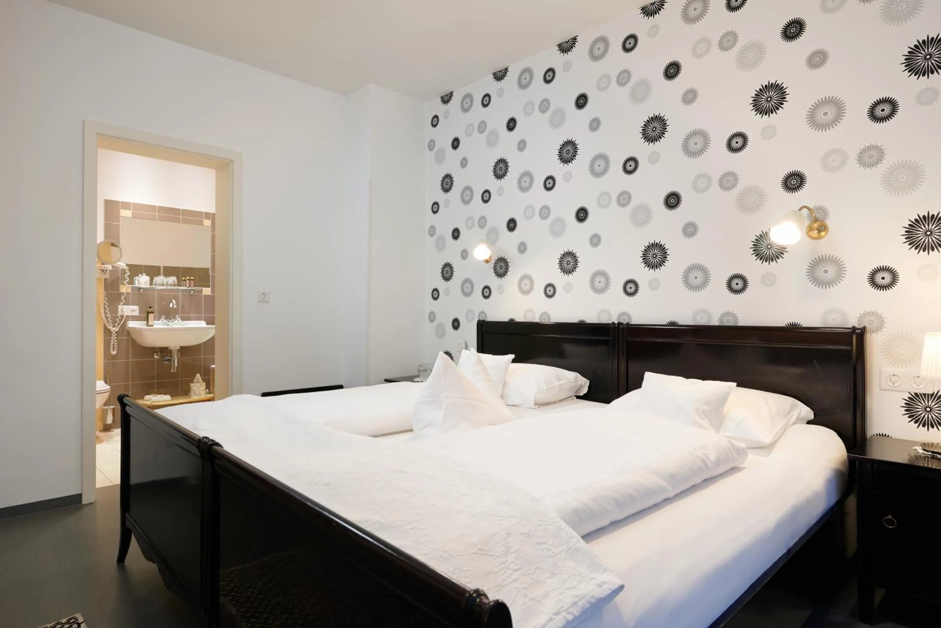 Bed in Design-Boutique Hotel Vosteen