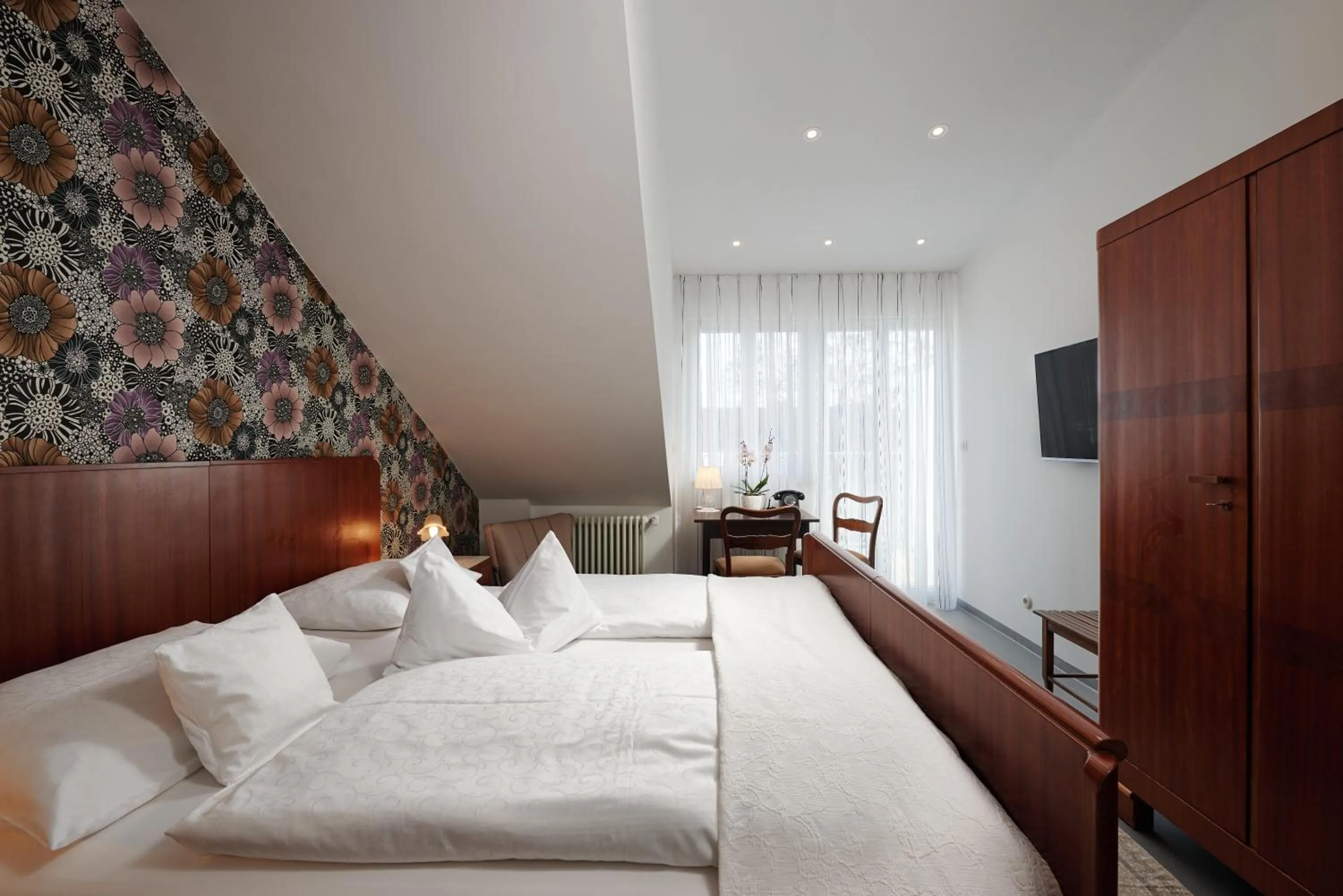 Bed in Design-Boutique Hotel Vosteen