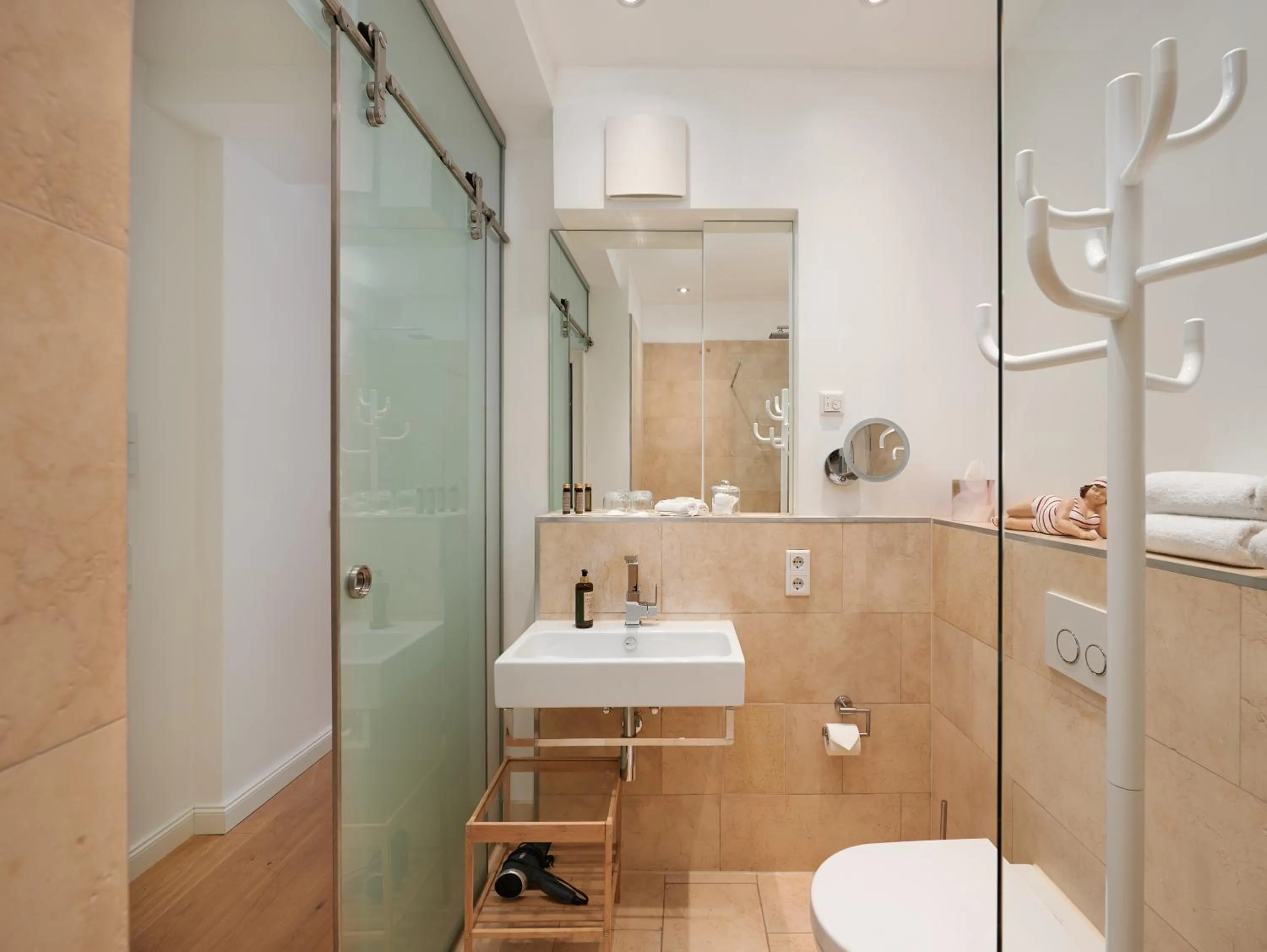 Shower in Design-Boutique Hotel Vosteen