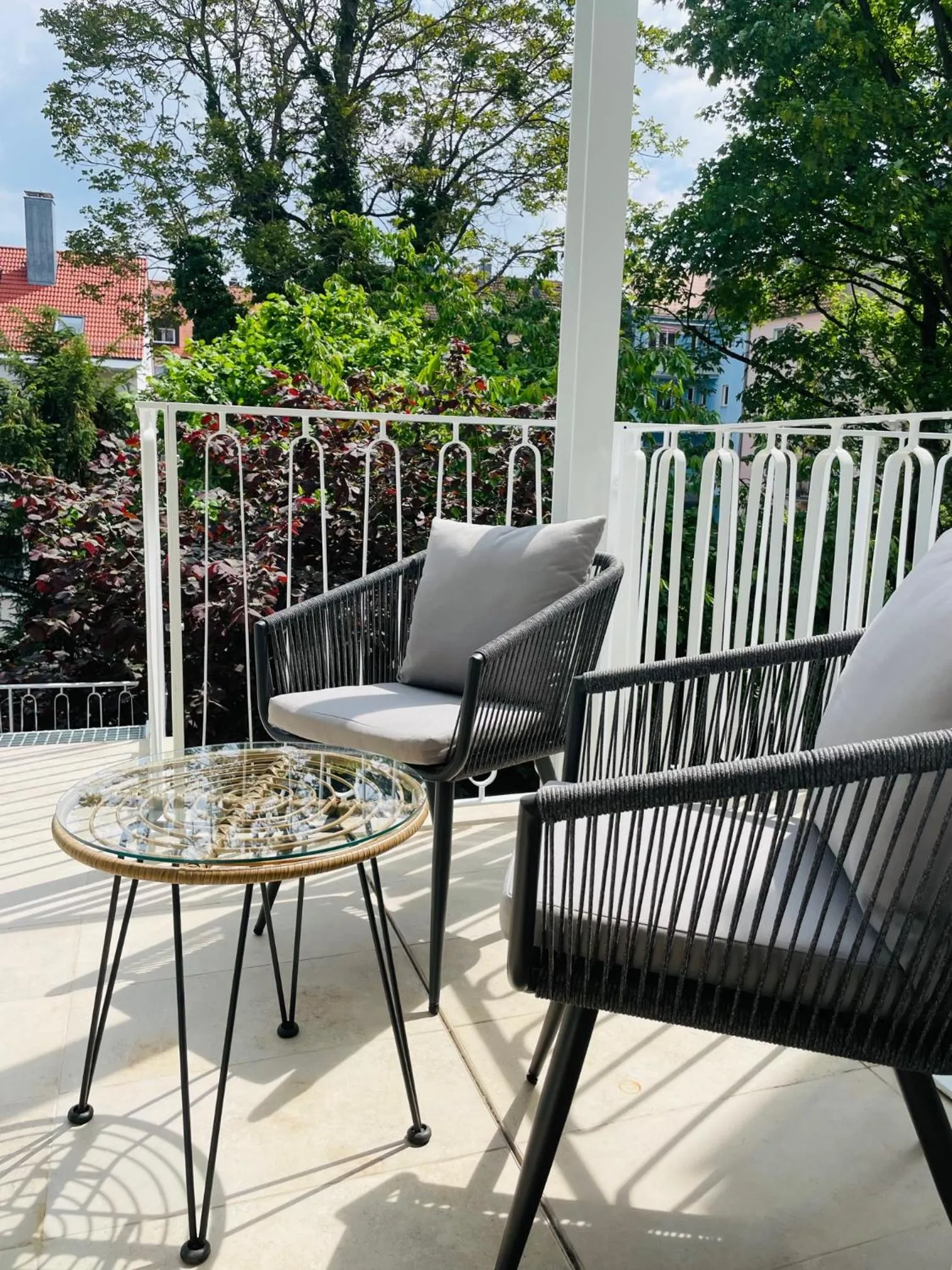 Balcony/Terrace in Design-Boutique Hotel Vosteen