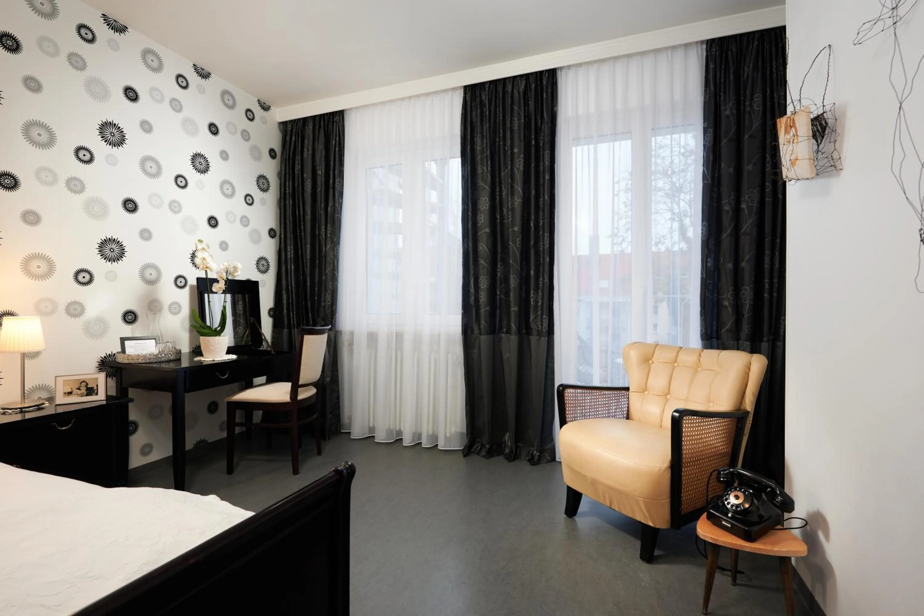 Bed in Design-Boutique Hotel Vosteen