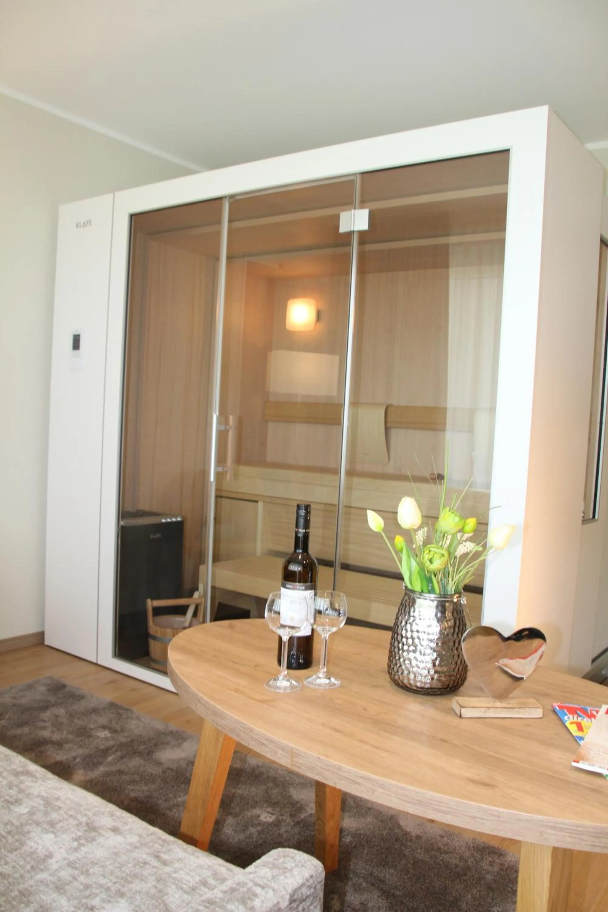 Sauna in Landhotel Hermannshöhe