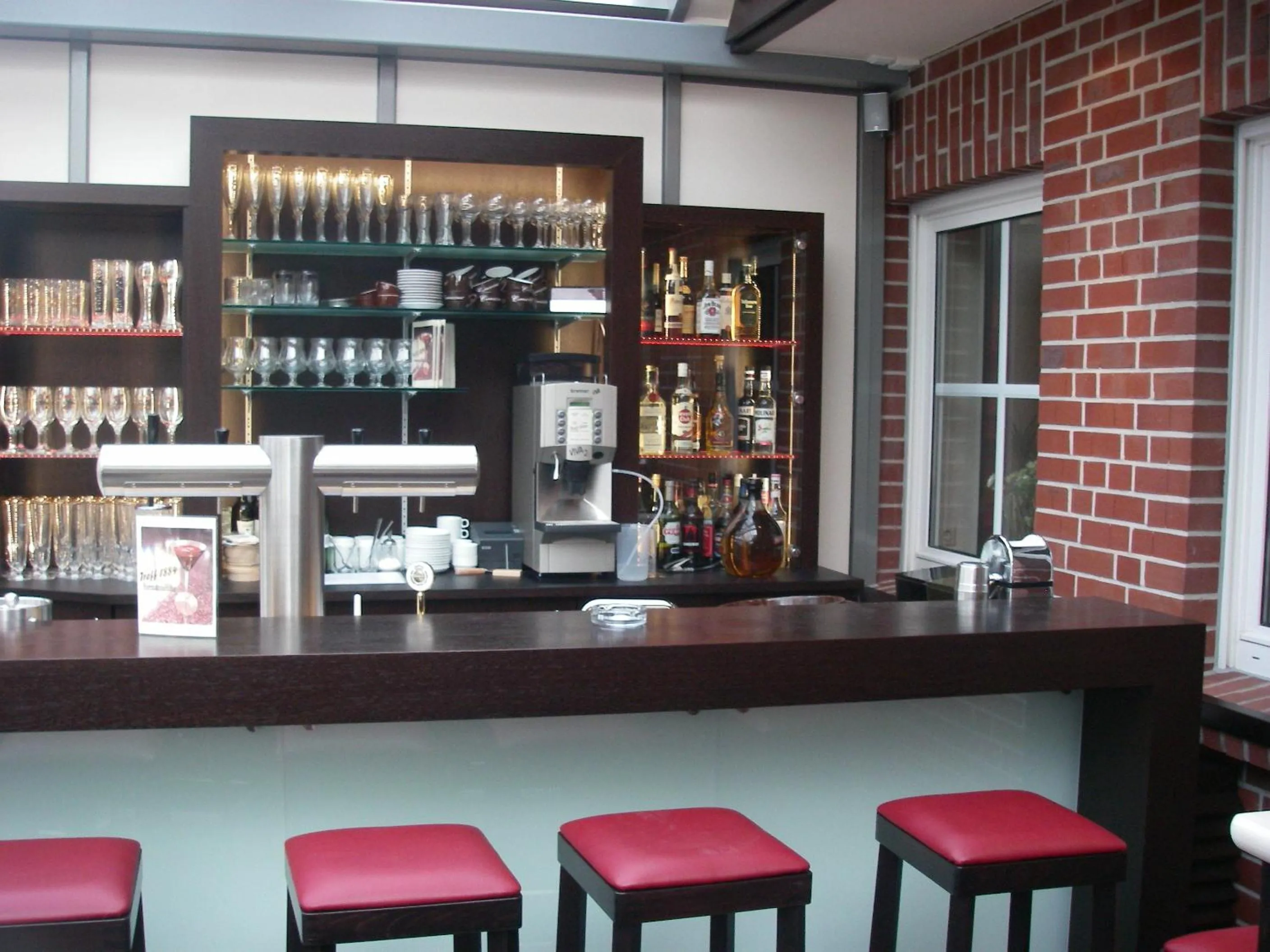 Lounge or bar in Landhotel Hermannshöhe