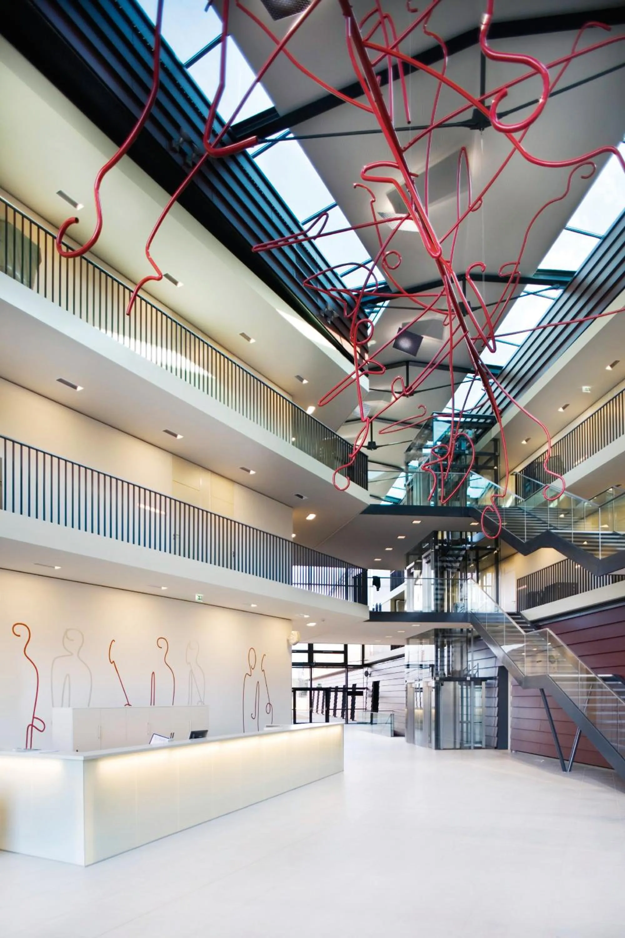 Lobby or reception in Spa Hotel Bründl