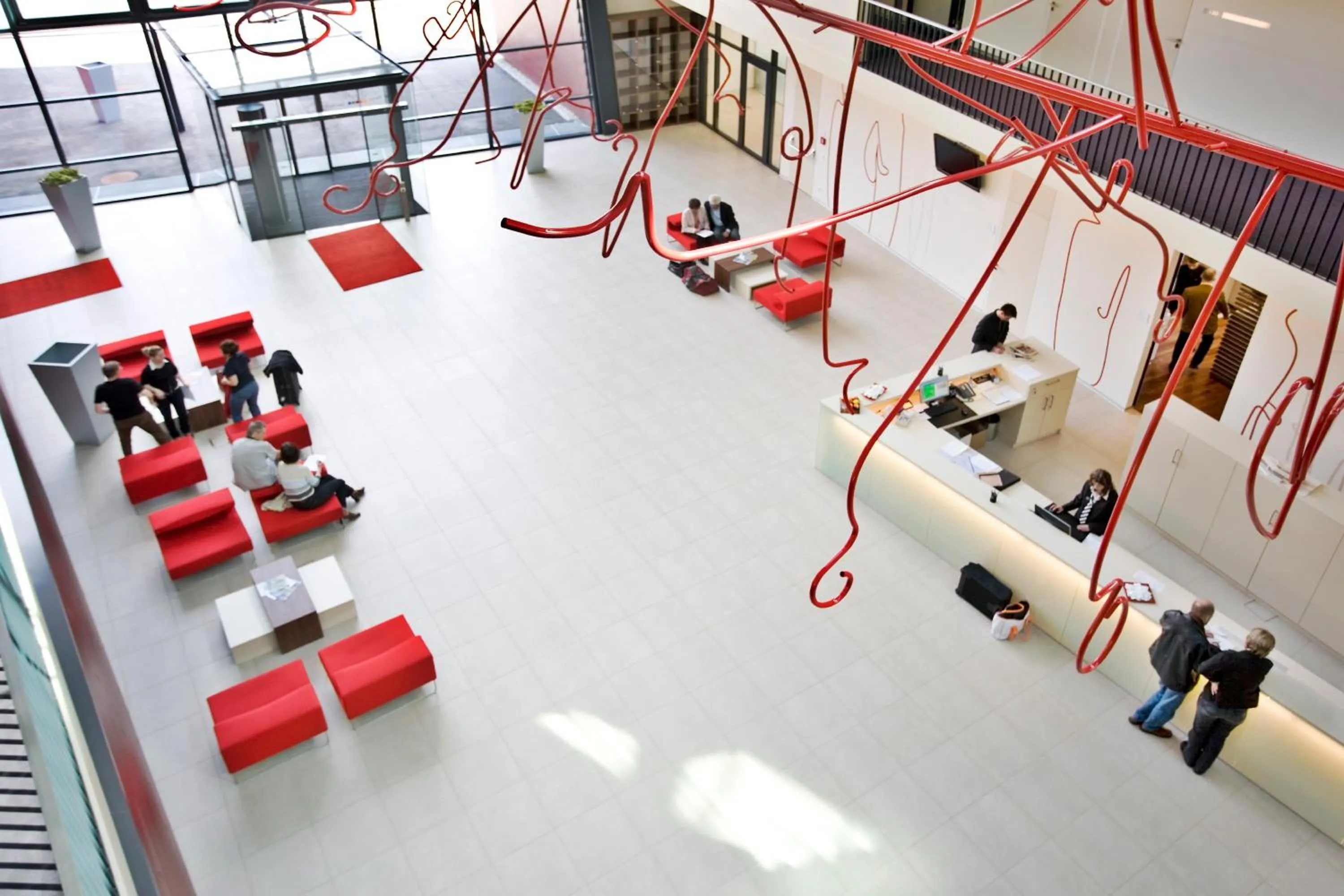 Lobby or reception in Spa Hotel Bründl