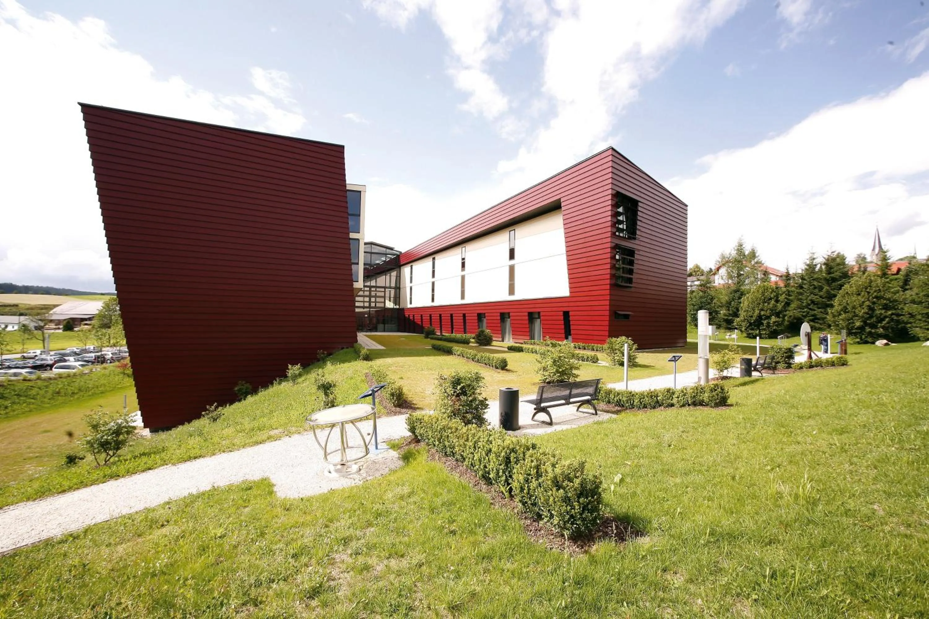 Garden view in Spa Hotel Bründl