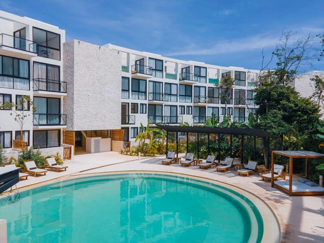 Swimming pool in The Waves Tulum by BNB Experience