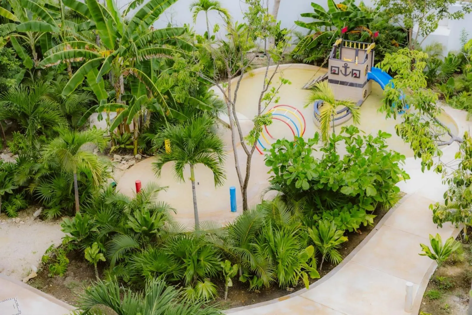 Children play ground in The Waves Tulum by BNB Experience