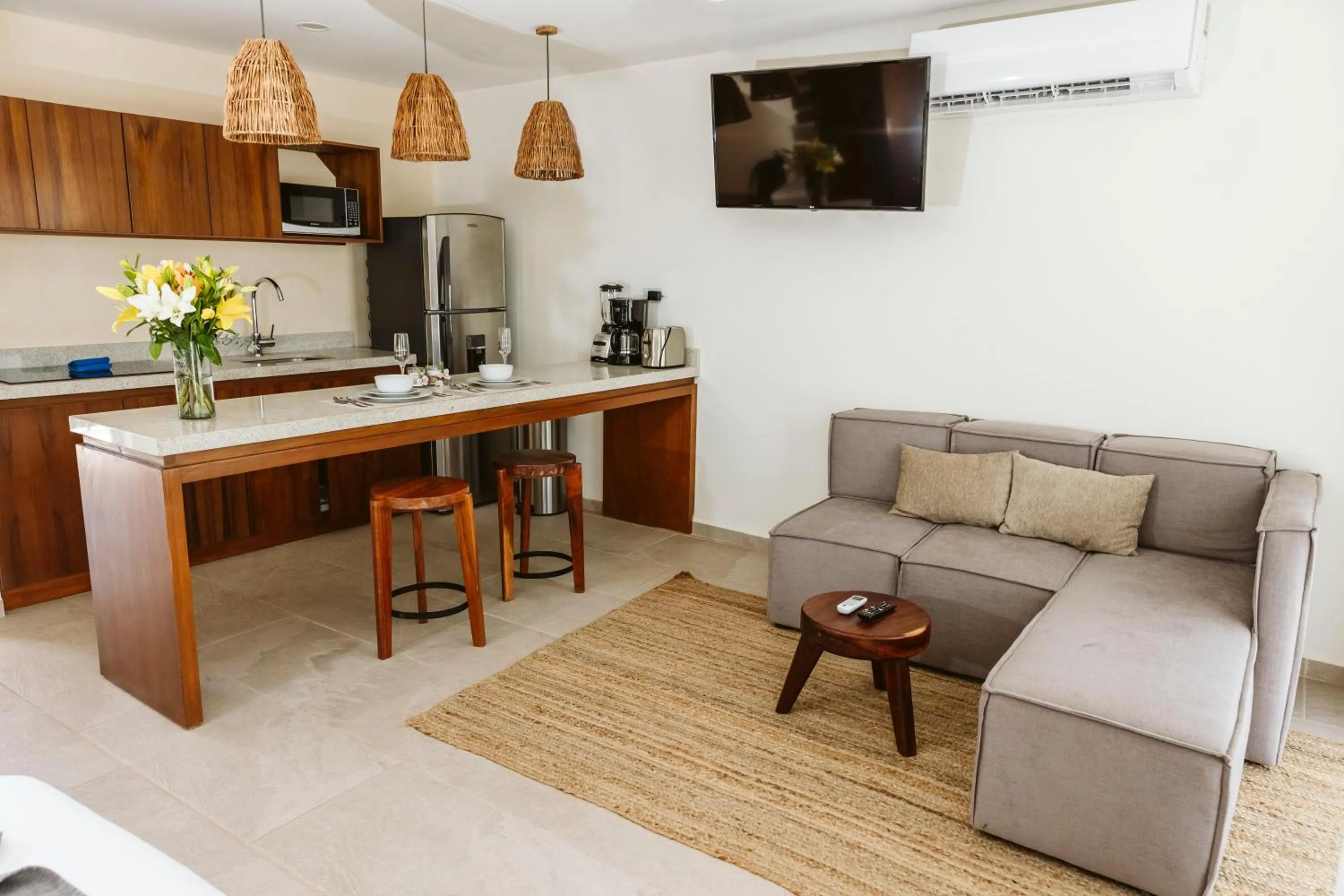 TV and multimedia in The Waves Tulum by BNB Experience