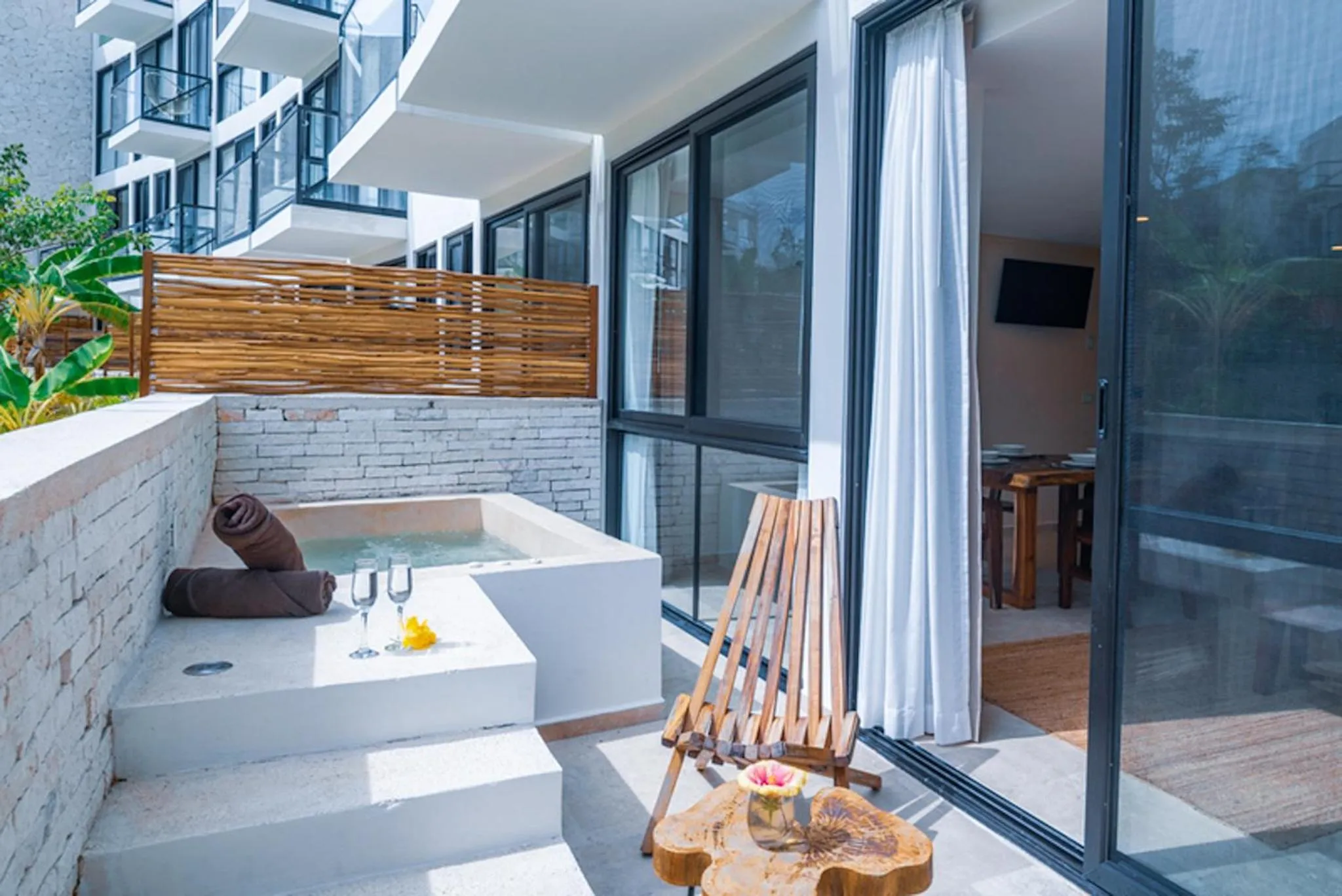 Balcony/Terrace in The Waves Tulum by BNB Experience