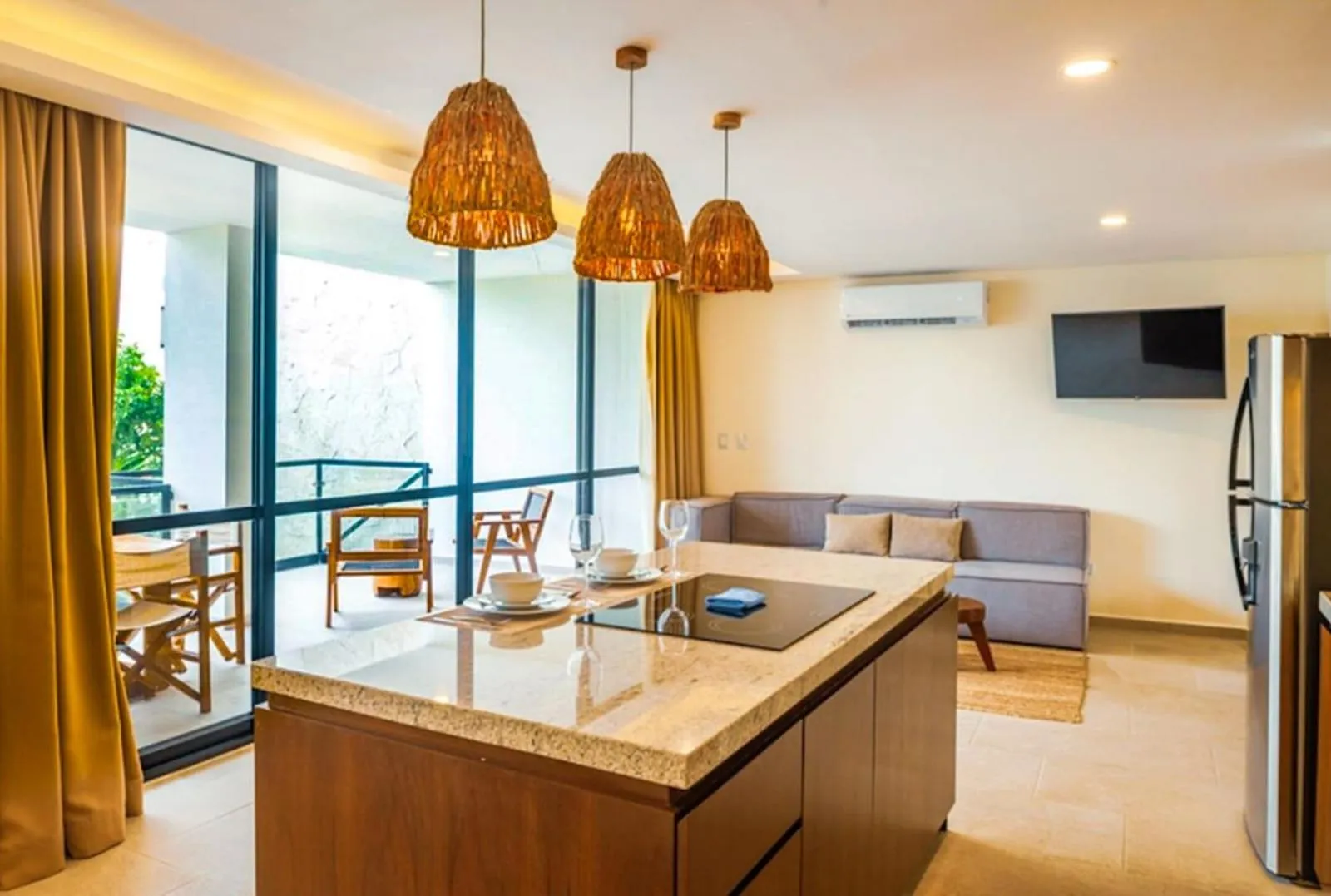 TV and multimedia in The Waves Tulum by BNB Experience