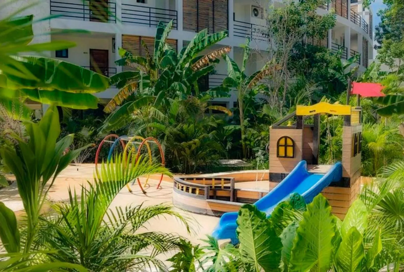 Children play ground in The Waves Tulum by BNB Experience