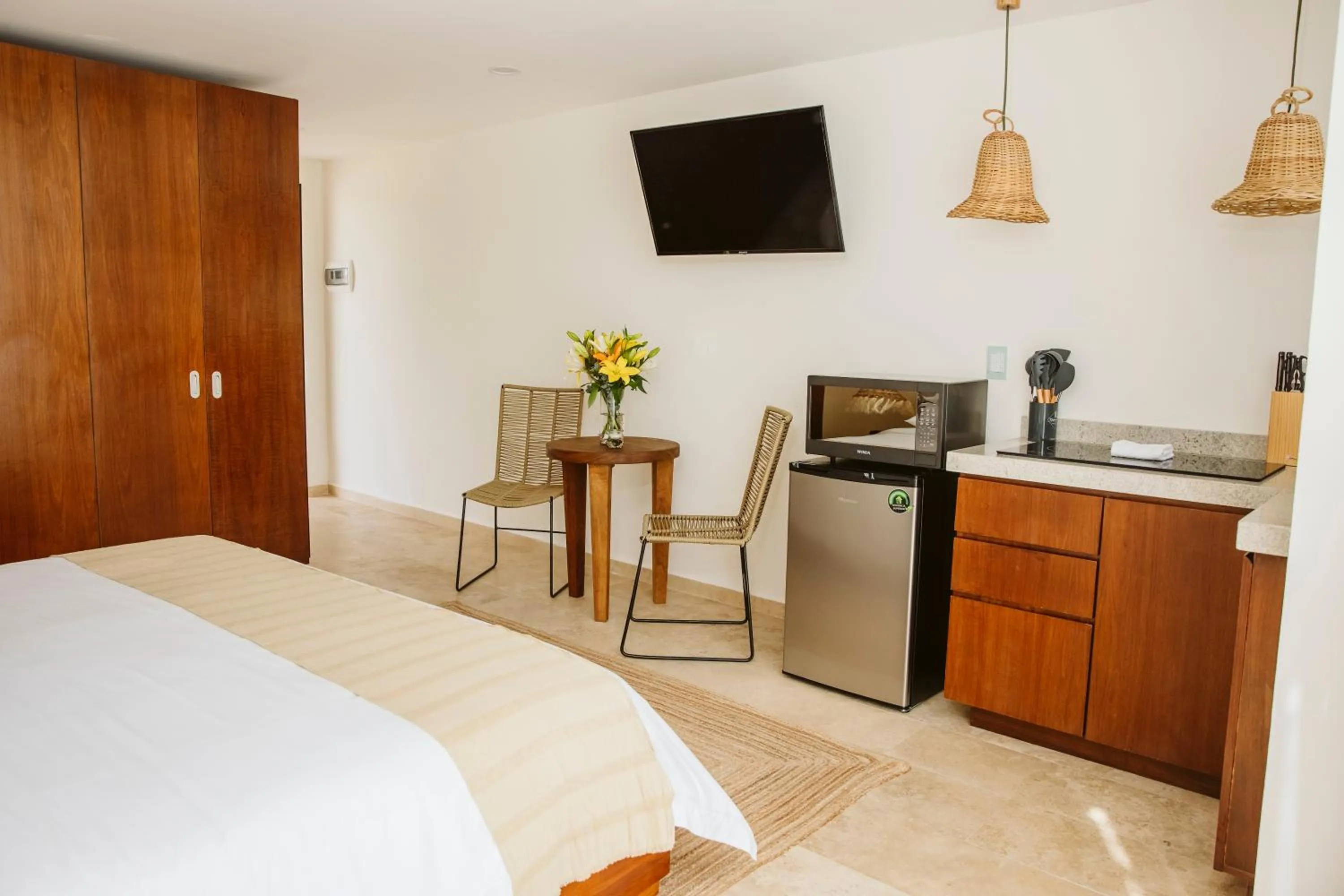 Bed in The Waves Tulum by BNB Experience