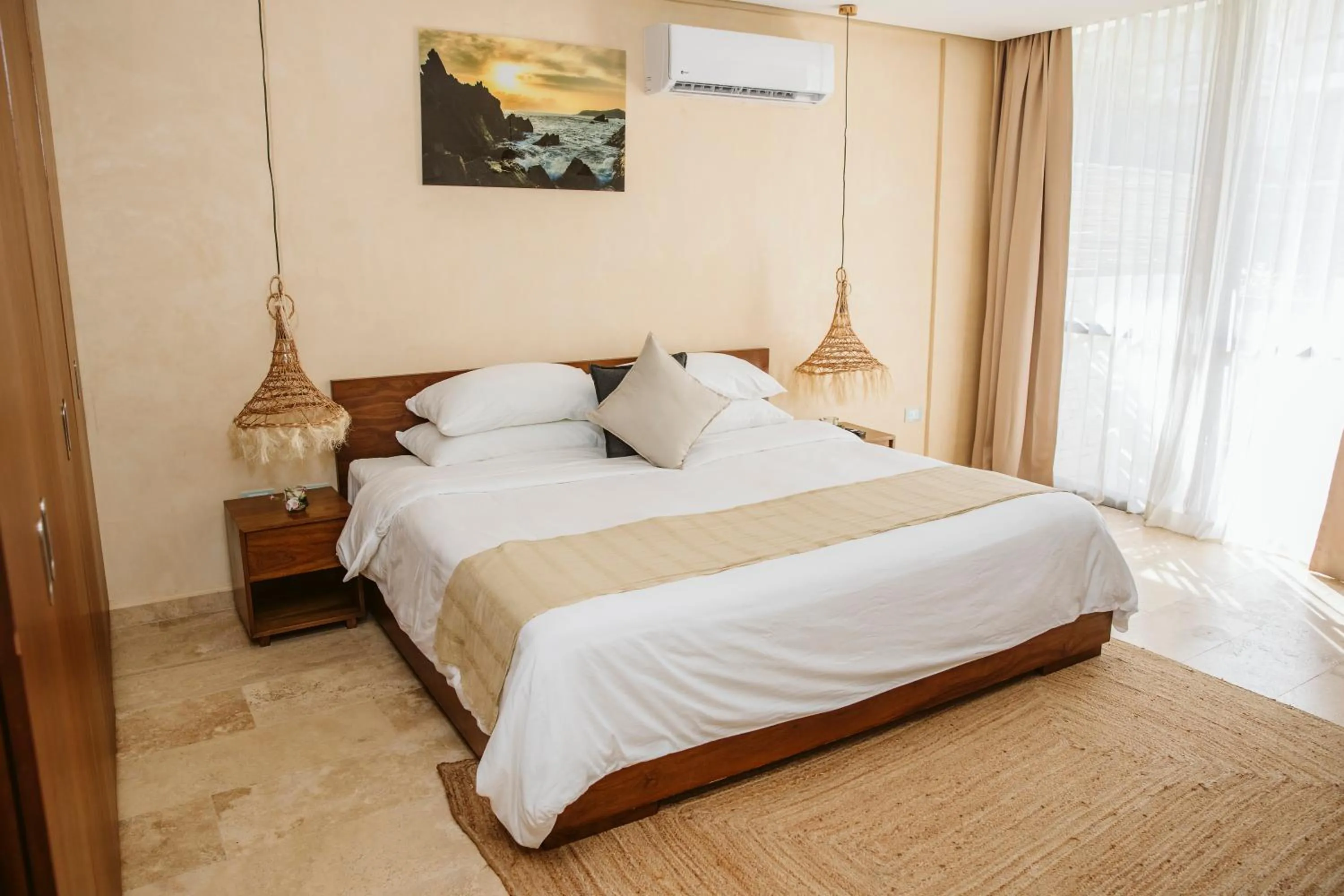 Bed in The Waves Tulum by BNB Experience