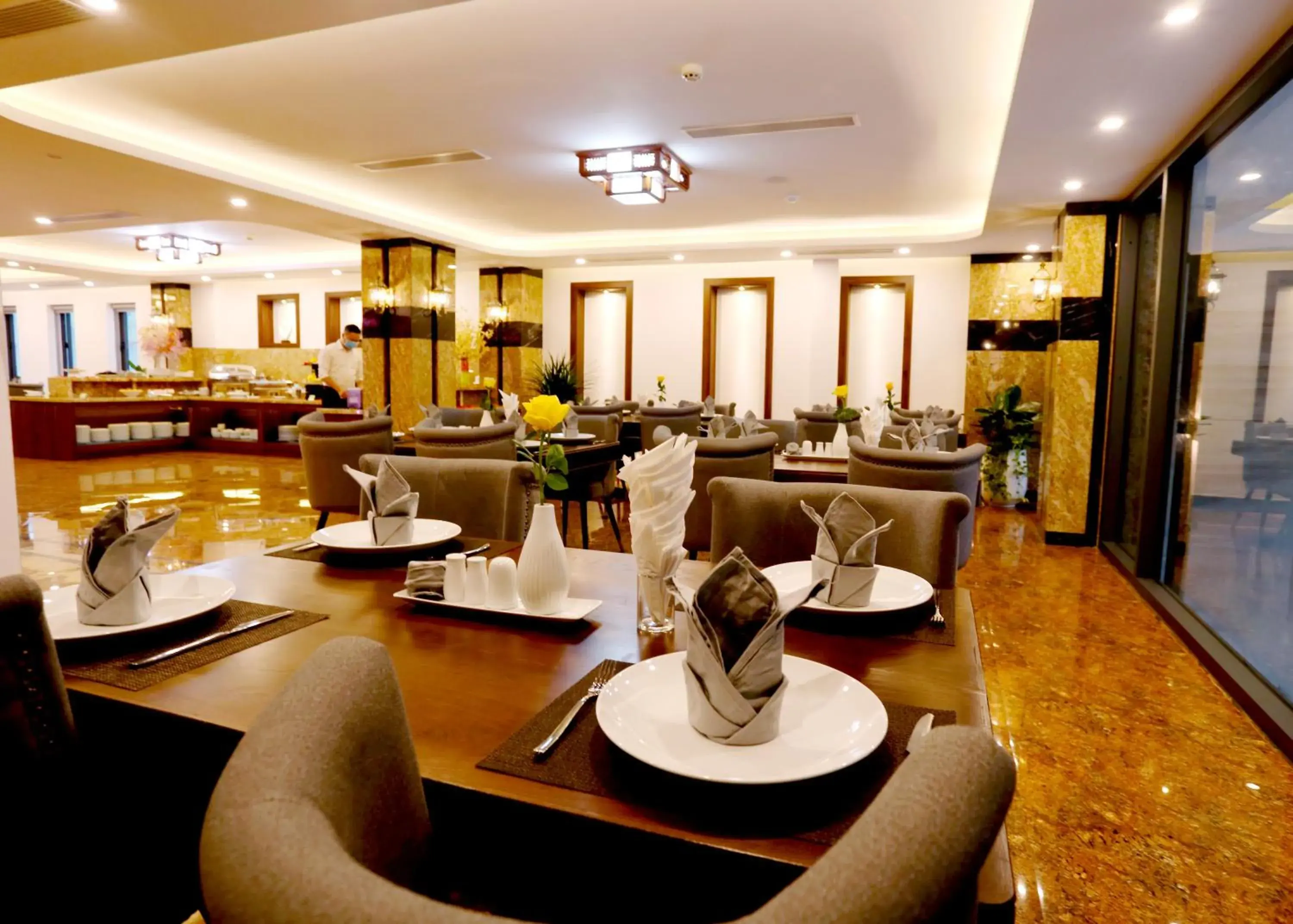 Restaurant/places to eat in Silk River Hotel Ha Giang Restaurant/places to eat in Silk River Hotel Ha Giang