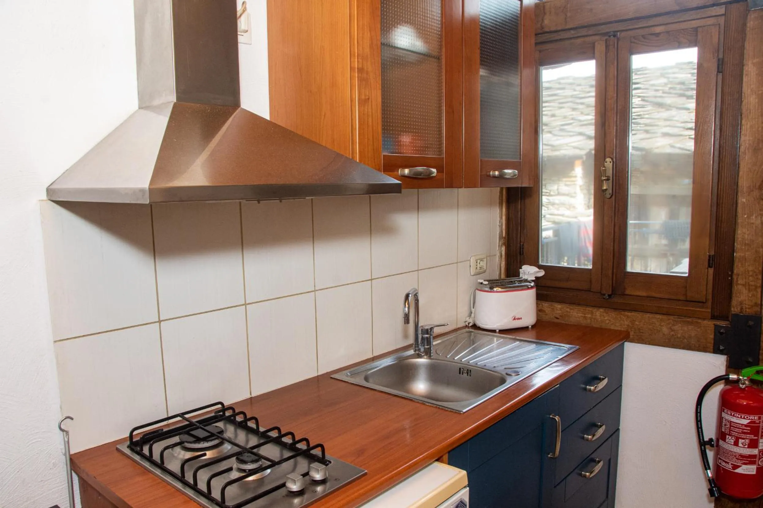 Kitchen or kitchenette in Medieval Hamlet Malpertus