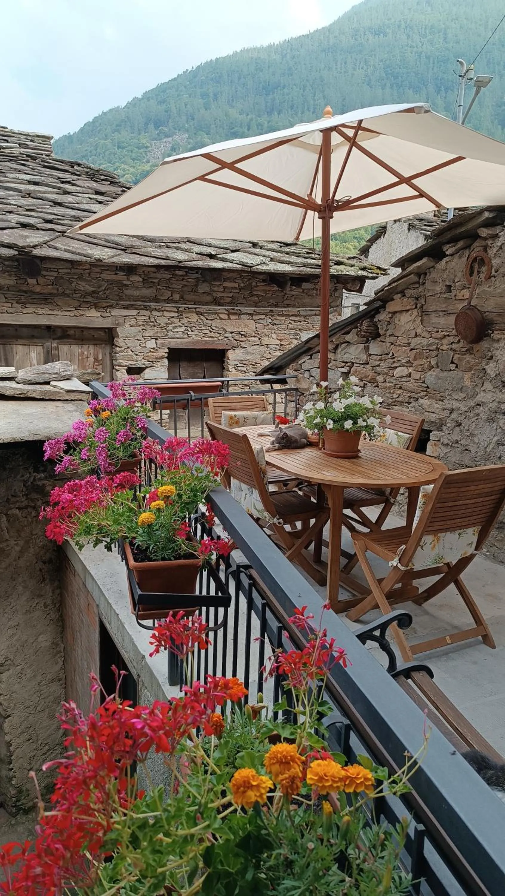 Balcony/Terrace in Medieval Hamlet Malpertus