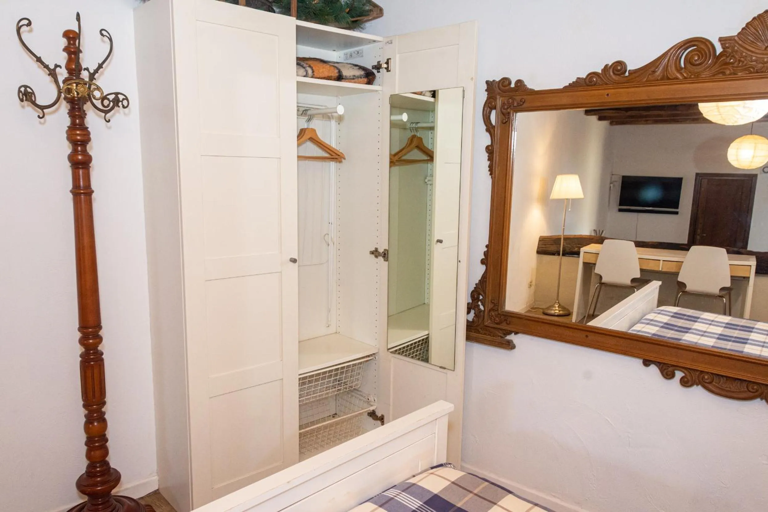 Bedroom, Bed in Medieval Hamlet Malpertus