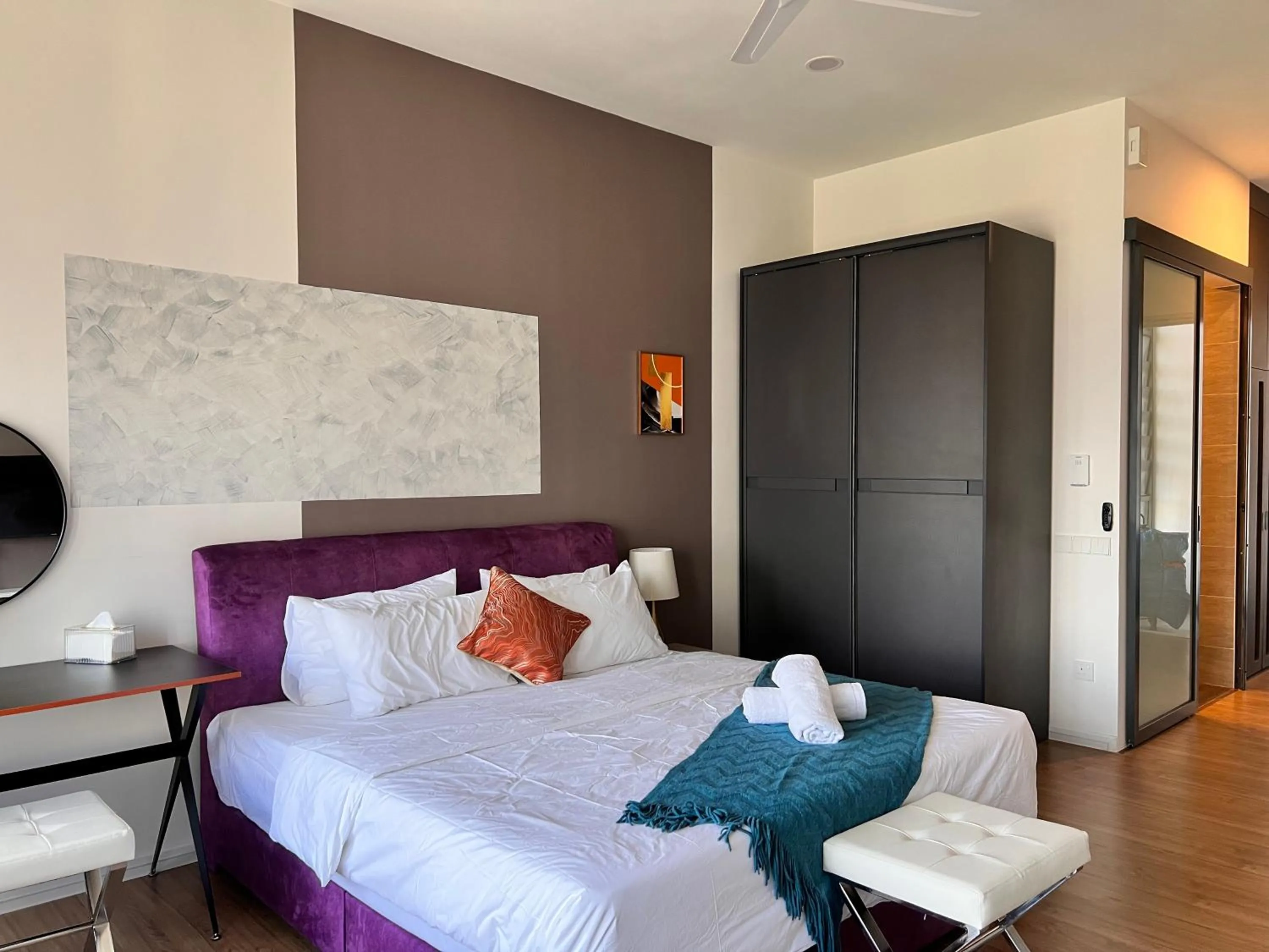 Bed in Ceylonz Suites by Living Signature