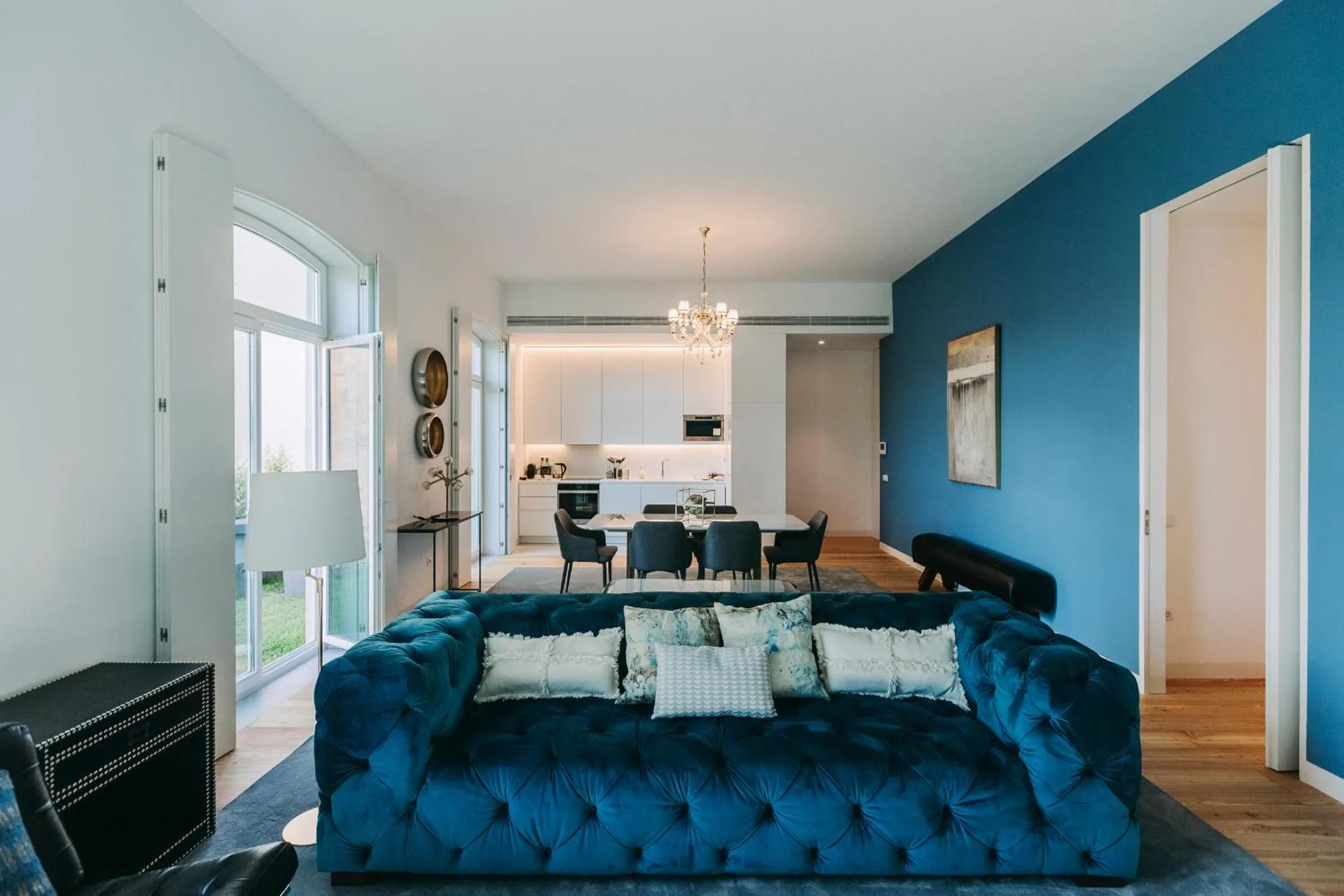 Living room in Torel Palace Lisbon