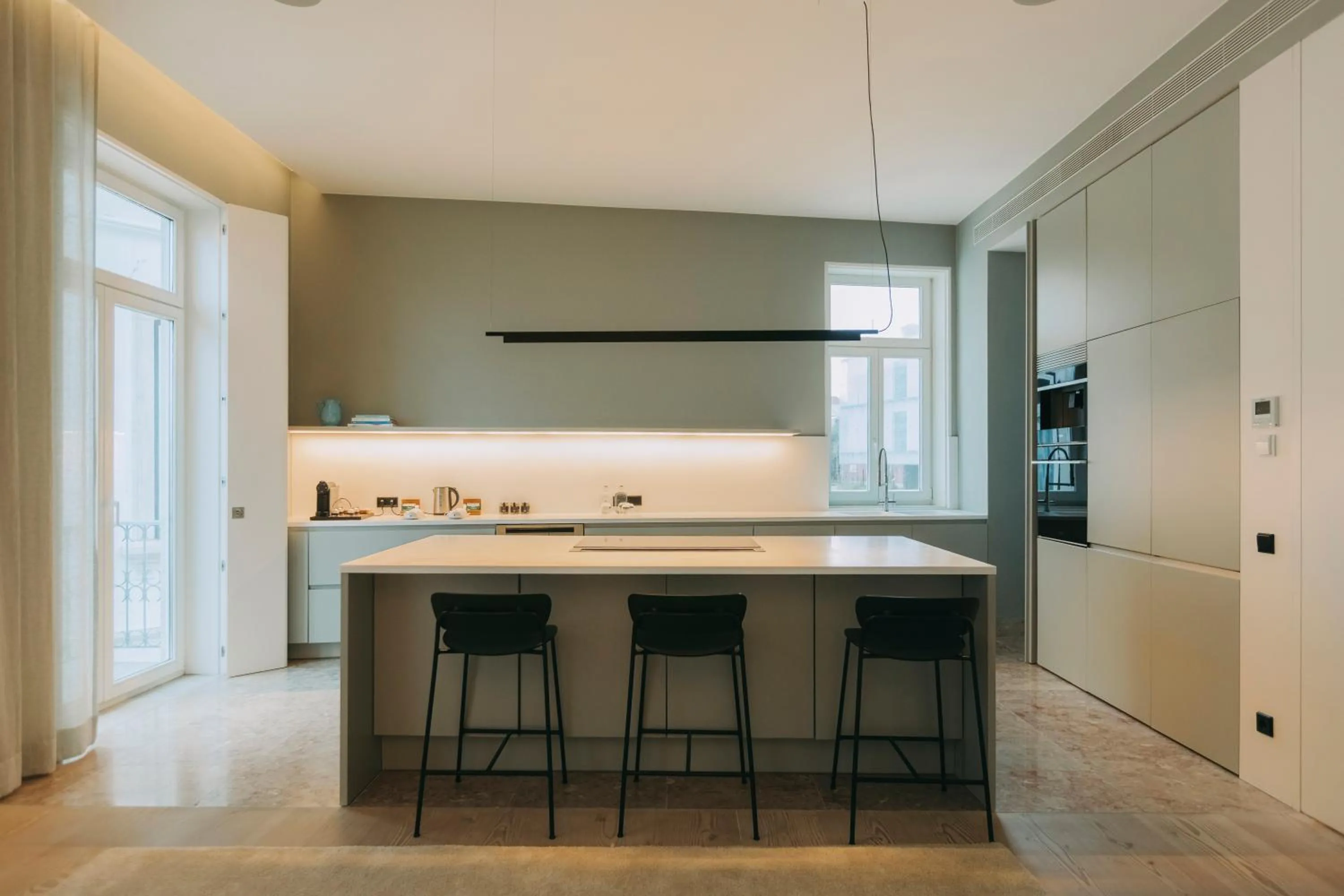 kitchen in Torel Palace Lisbon