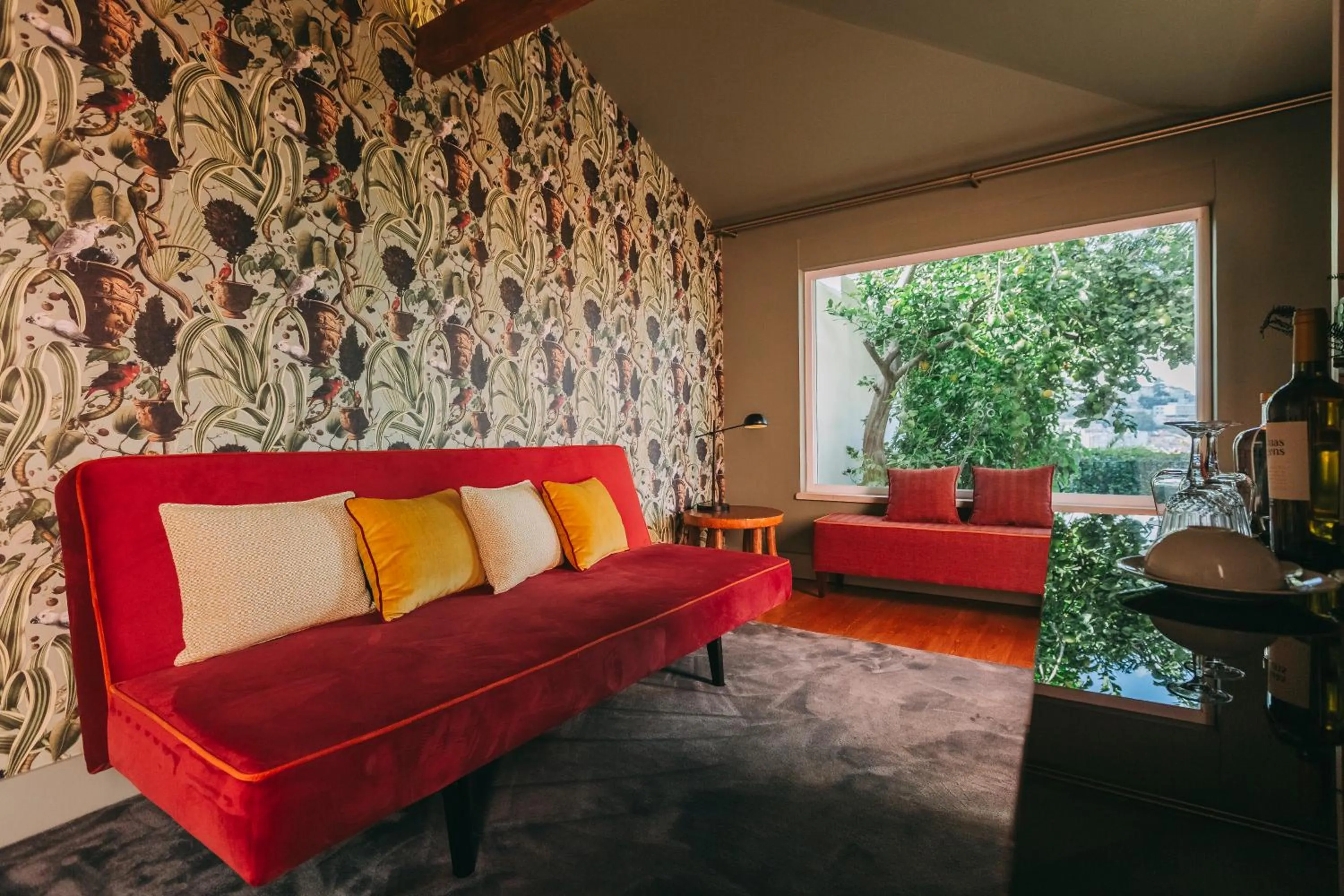 Living room in Torel Palace Lisbon