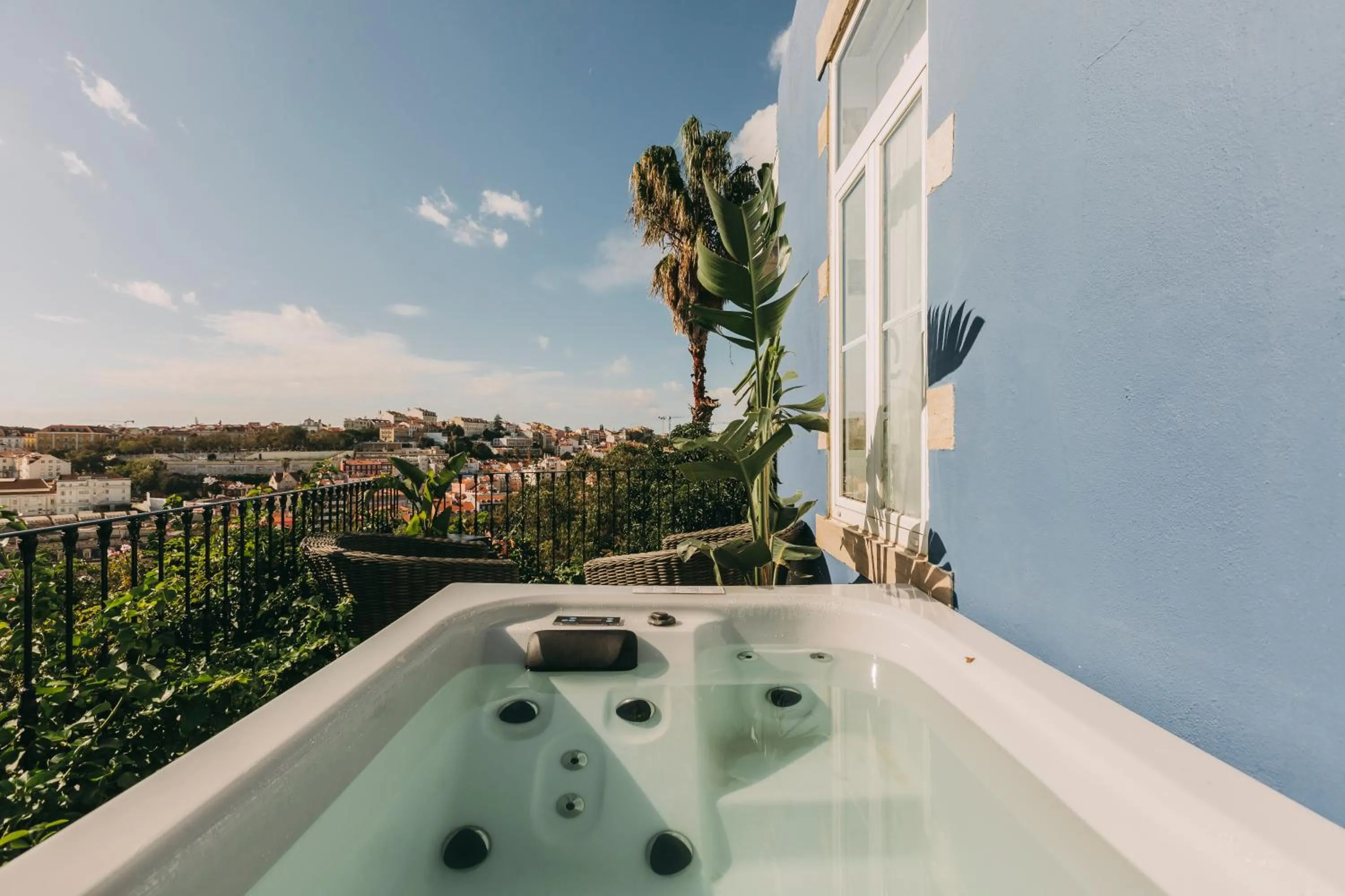 Hot Tub in Torel Palace Lisbon
