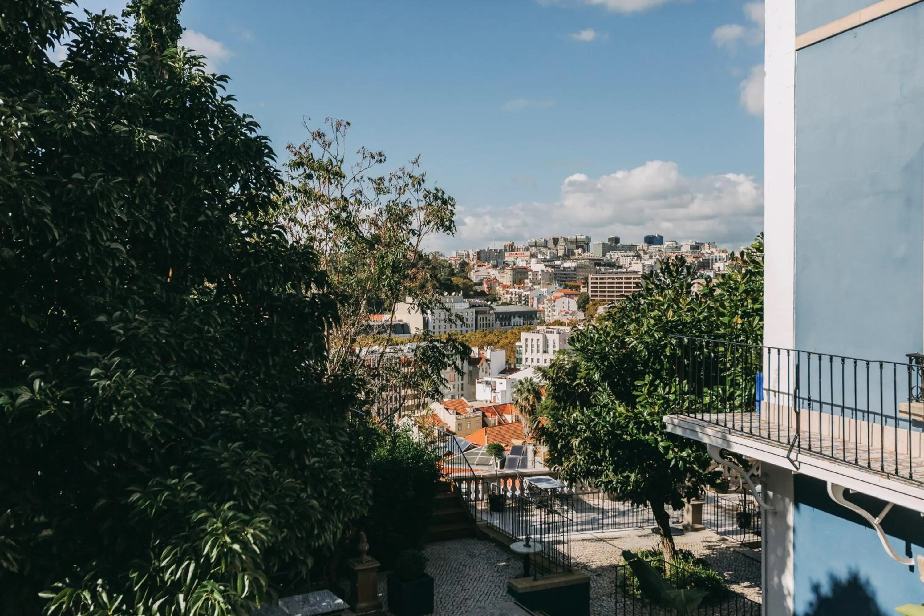 City view in Torel Palace Lisbon