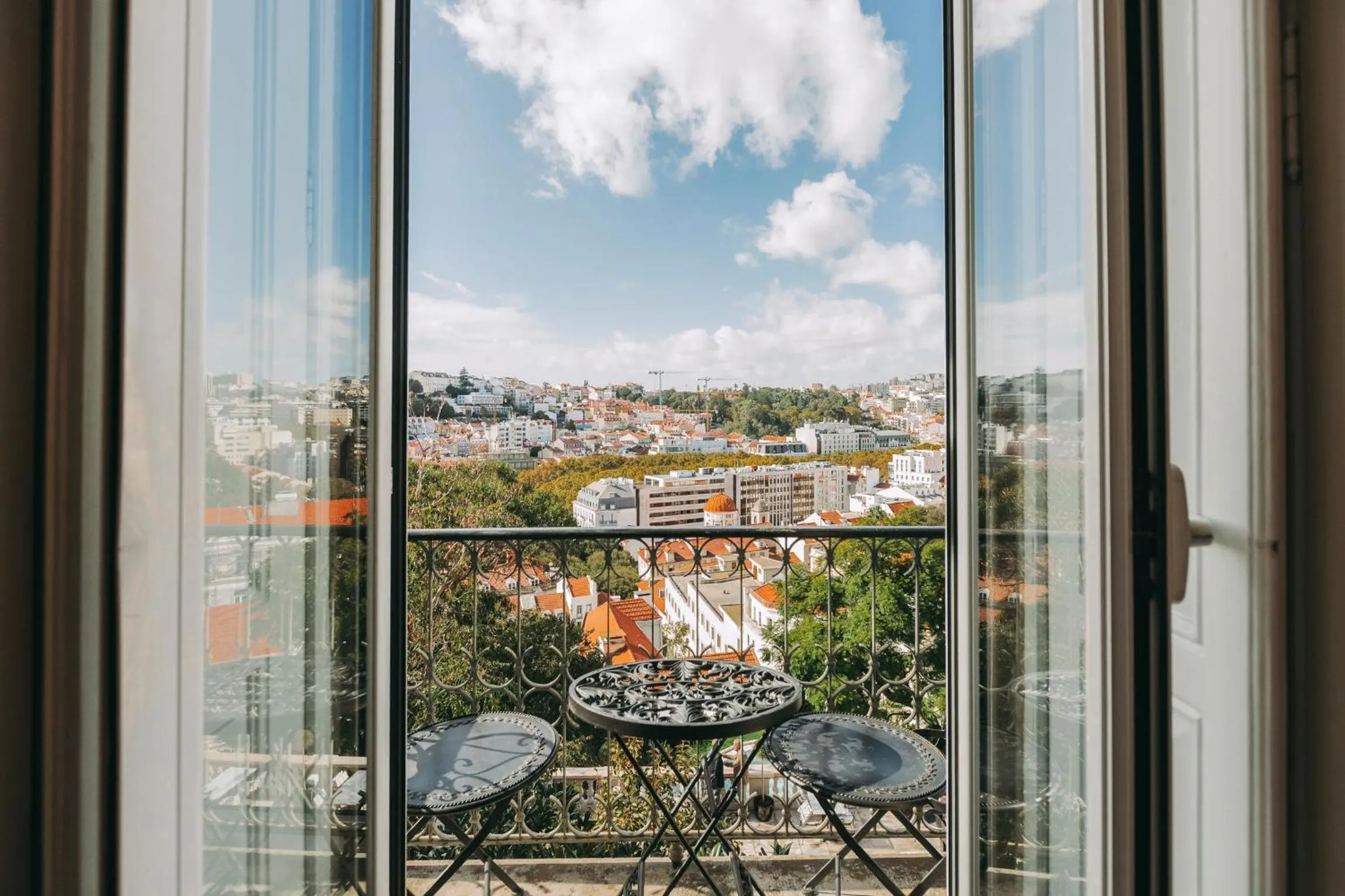 City view in Torel Palace Lisbon