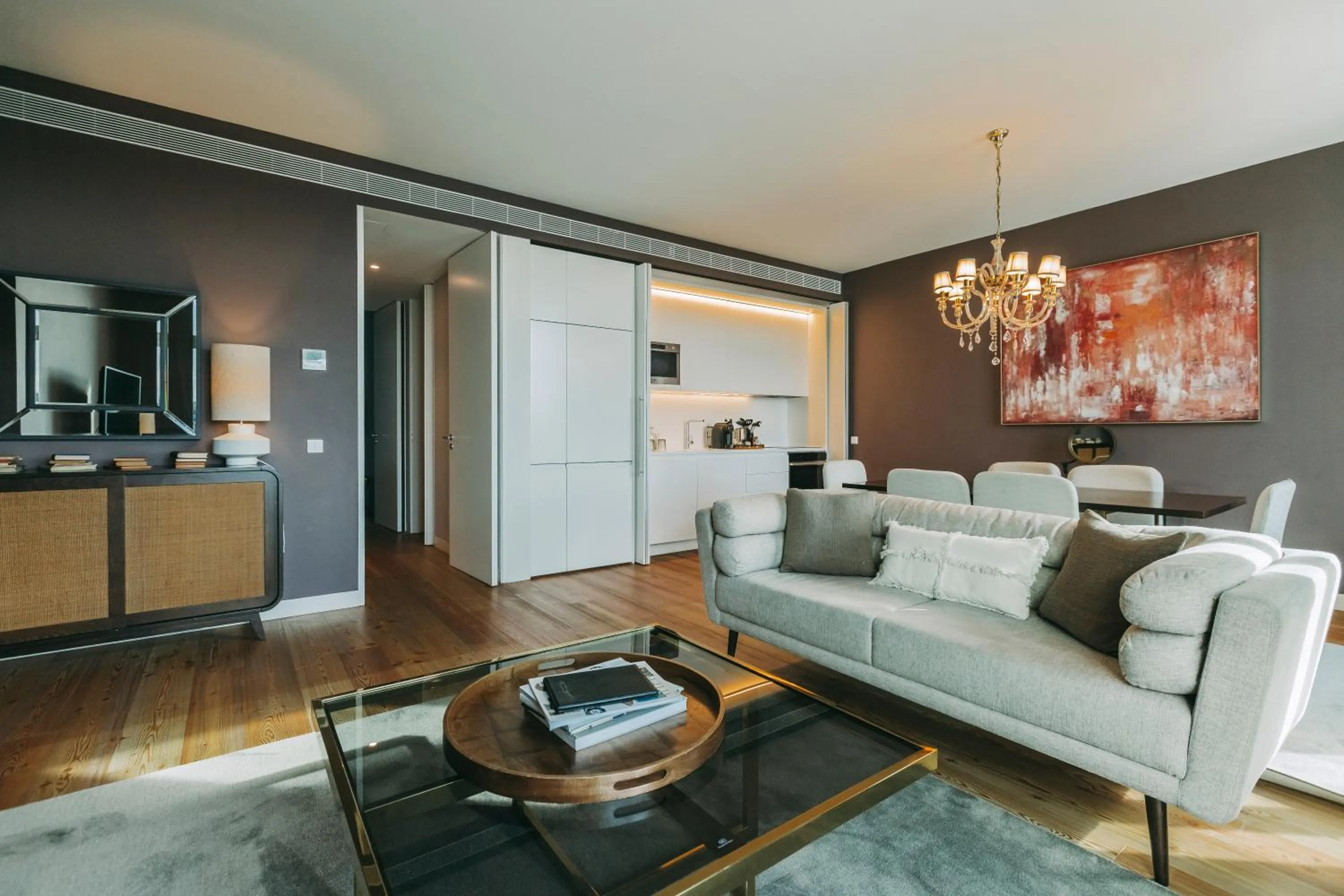 Living room in Torel Palace Lisbon