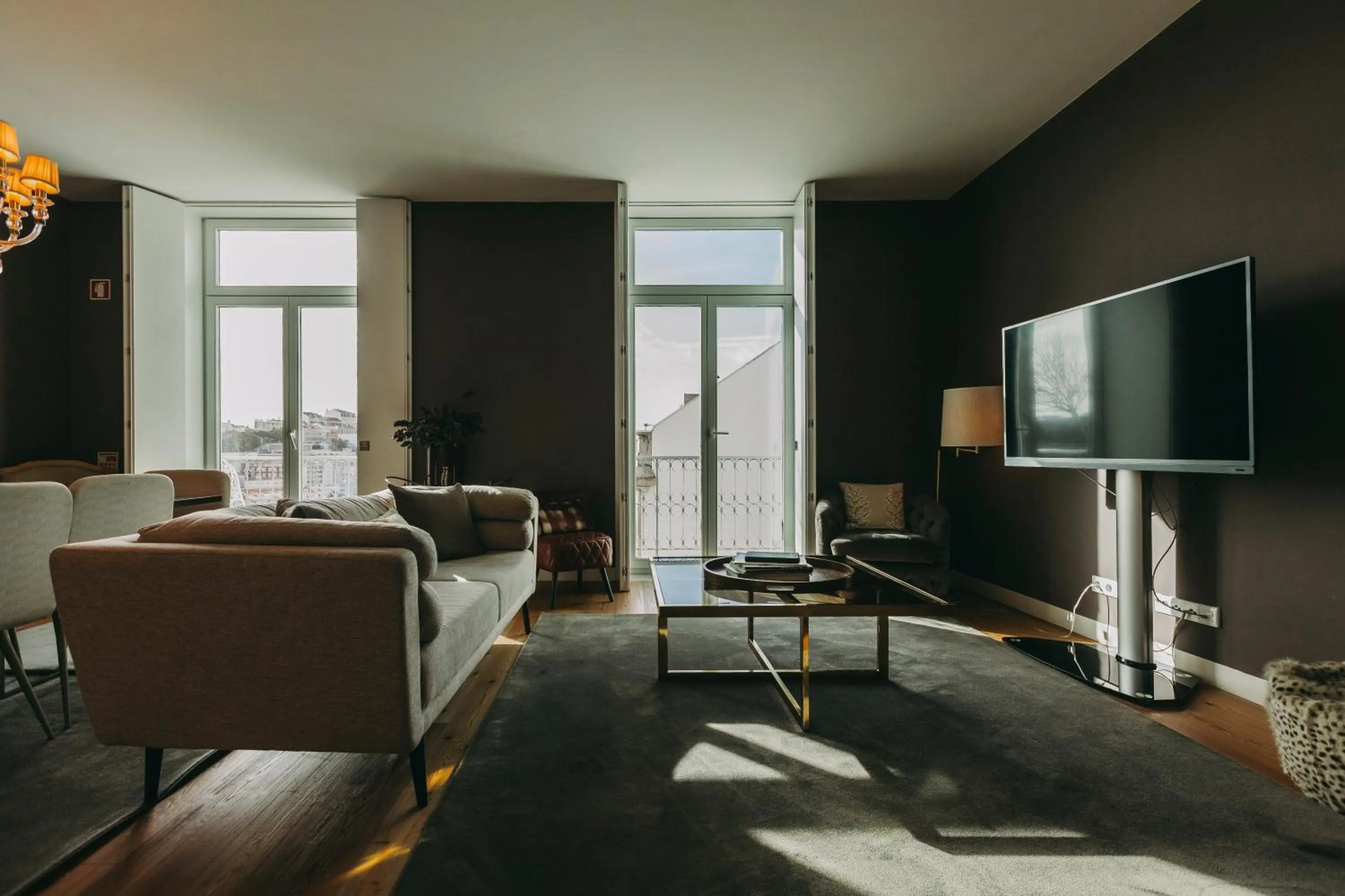 Living room in Torel Palace Lisbon